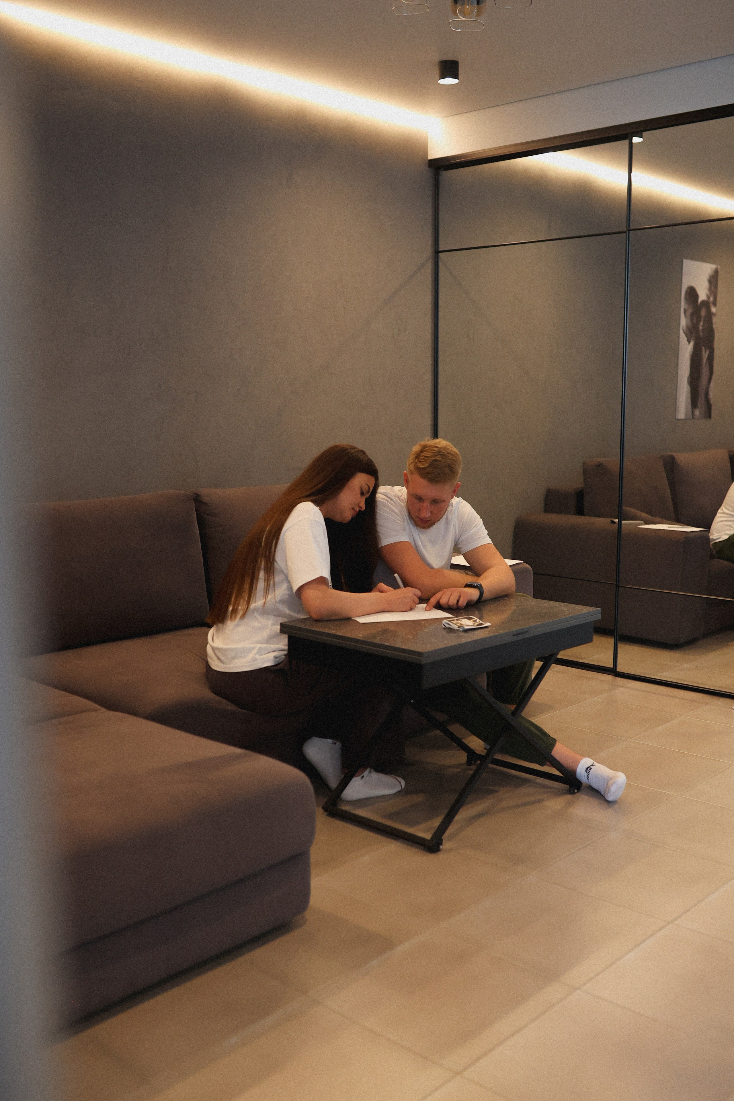 Семья Насти, Илья и животика. Фотограф Самара Лена Мандарин