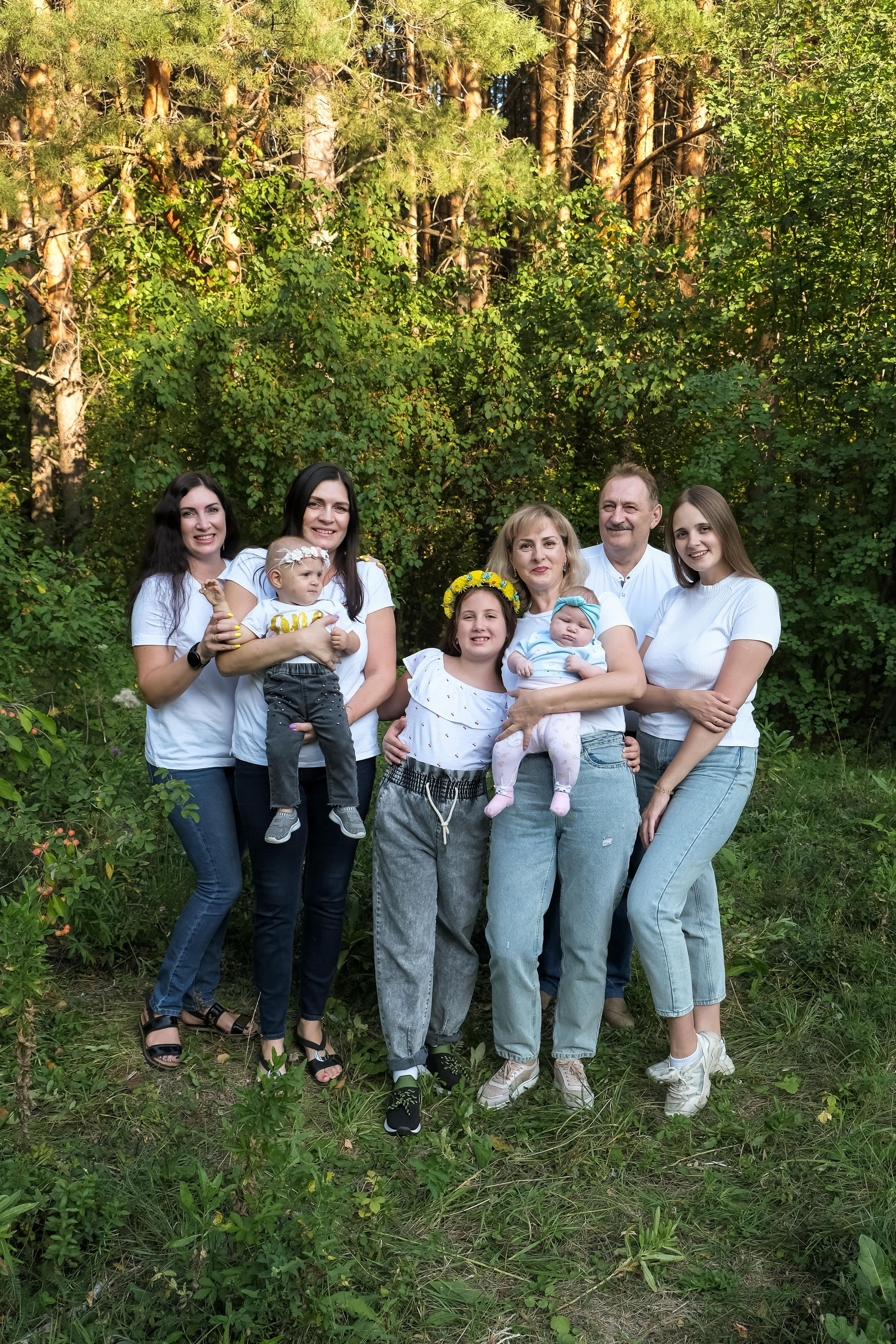 Семьи. Портретный фотограф Амоскаева Юлия. Тюмень