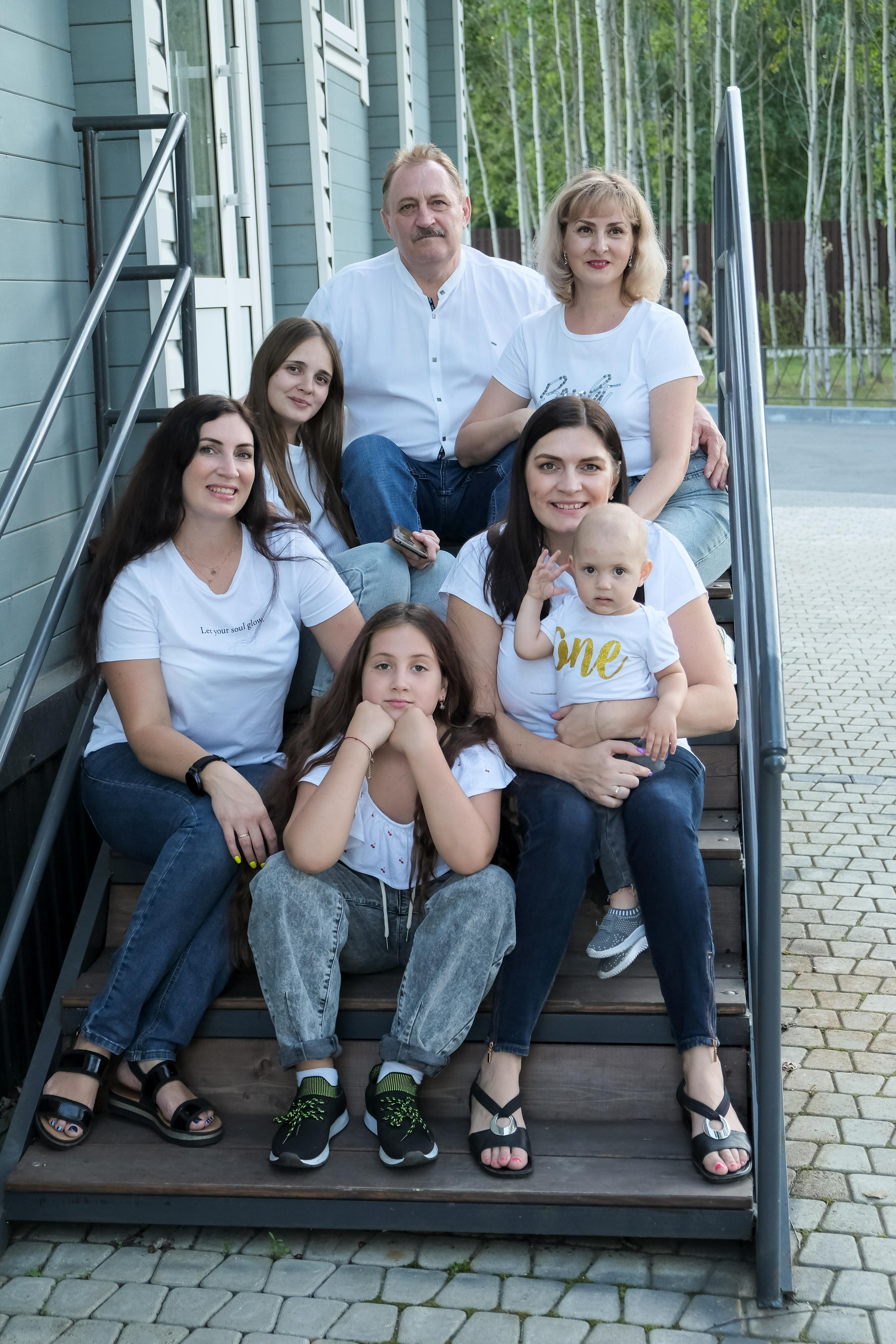 Семьи. Портретный фотограф Амоскаева Юлия. Тюмень