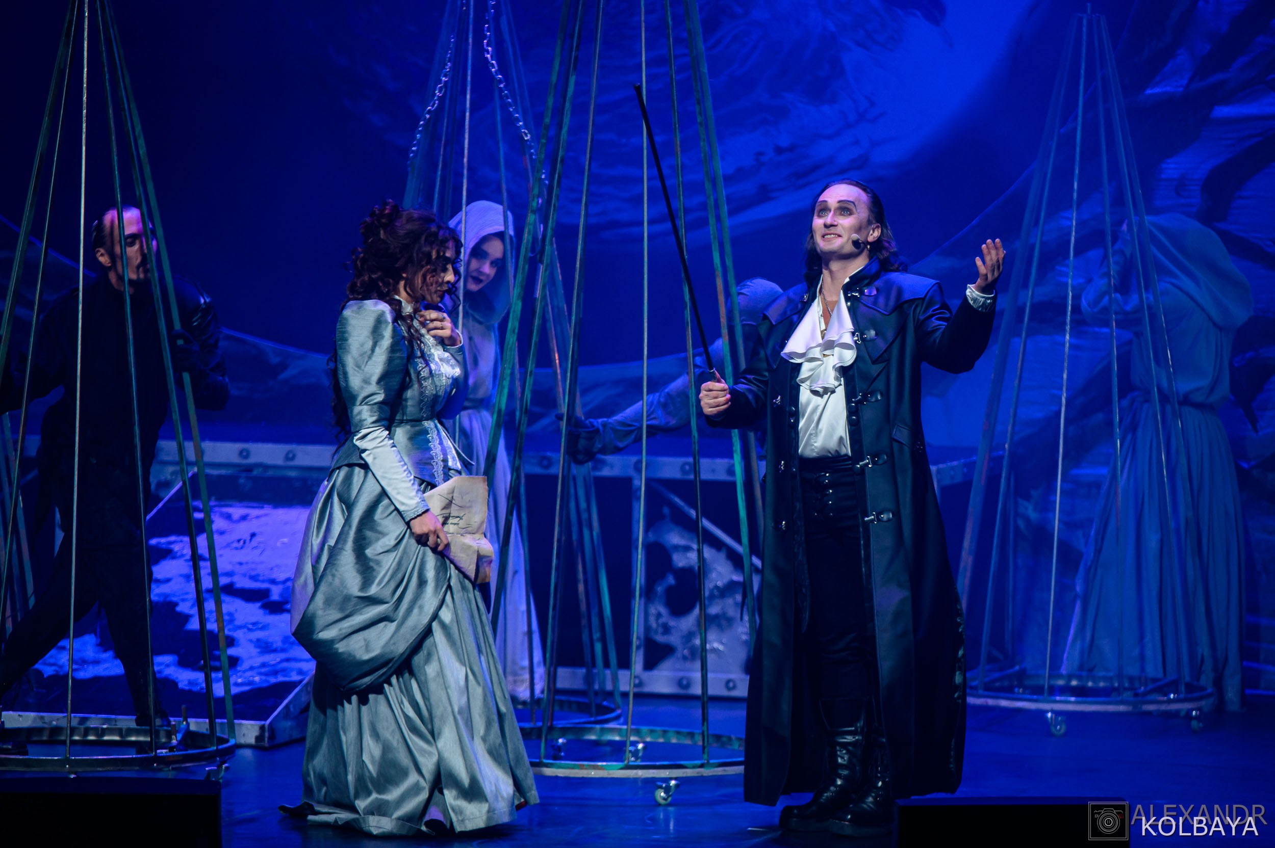 Мюзикл Дракула. Концертный и театральный репортажный фотограф в Москве Александр Колбая