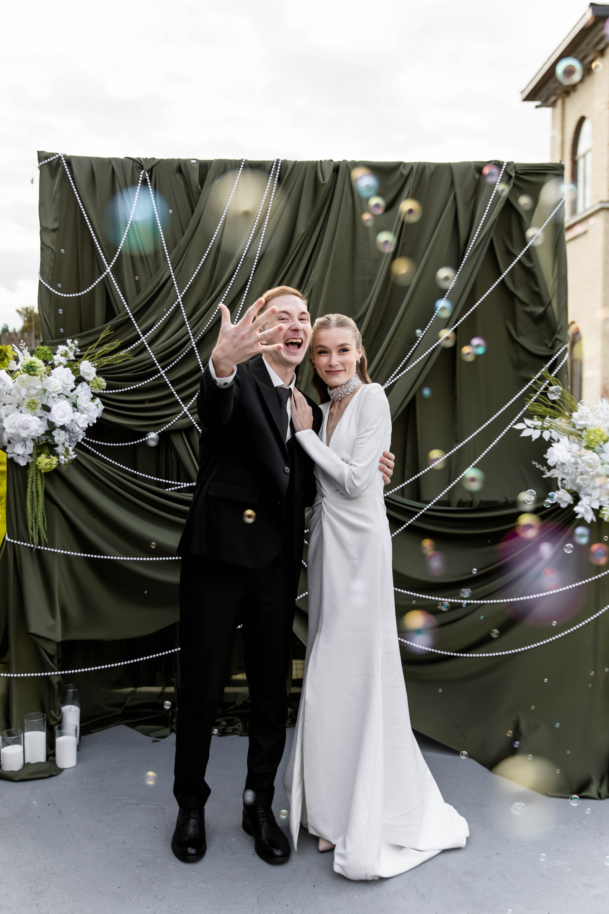 Выездная регистрация + Барвиха + банкет. Свадебный и семейный фотограф в Москве Диана Левченко