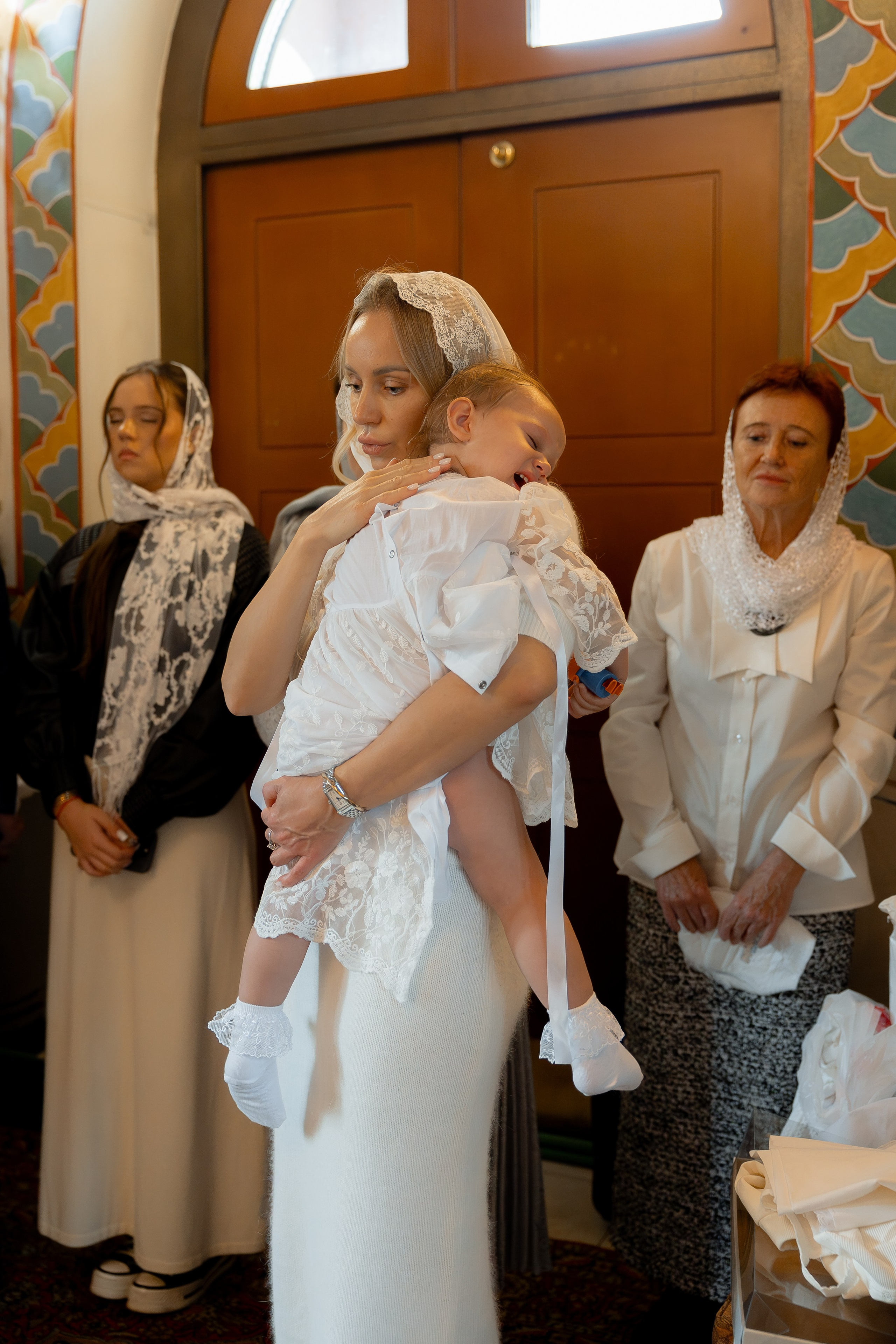 Таинство крещения Машеньки. Свадебный фотограф в Москве