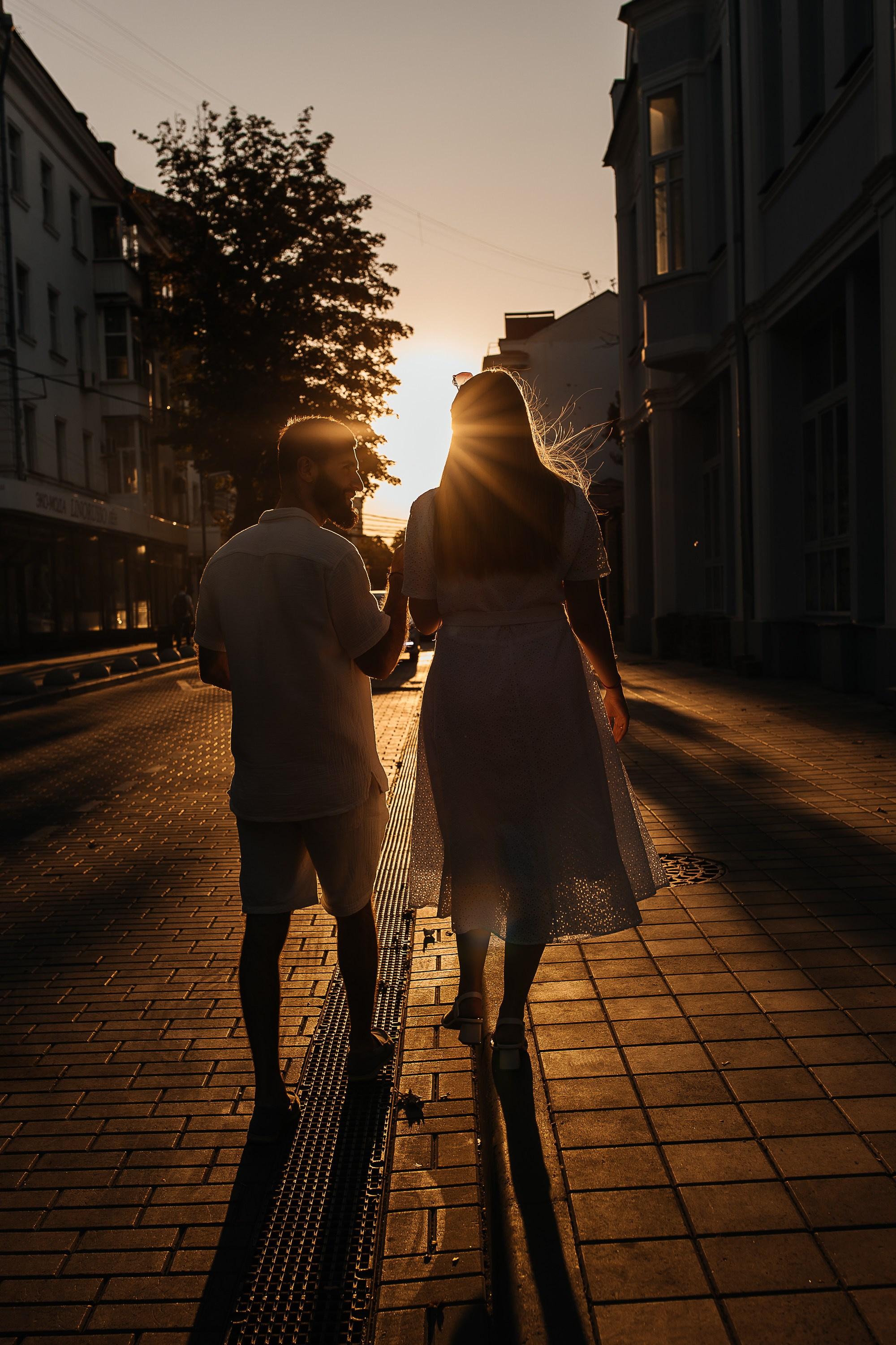 Прогулка по центру Краснодара. Свадебный и семейный фотограф Виолетта Сидельникова. Краснодар, Россия, Беларусь, Европа