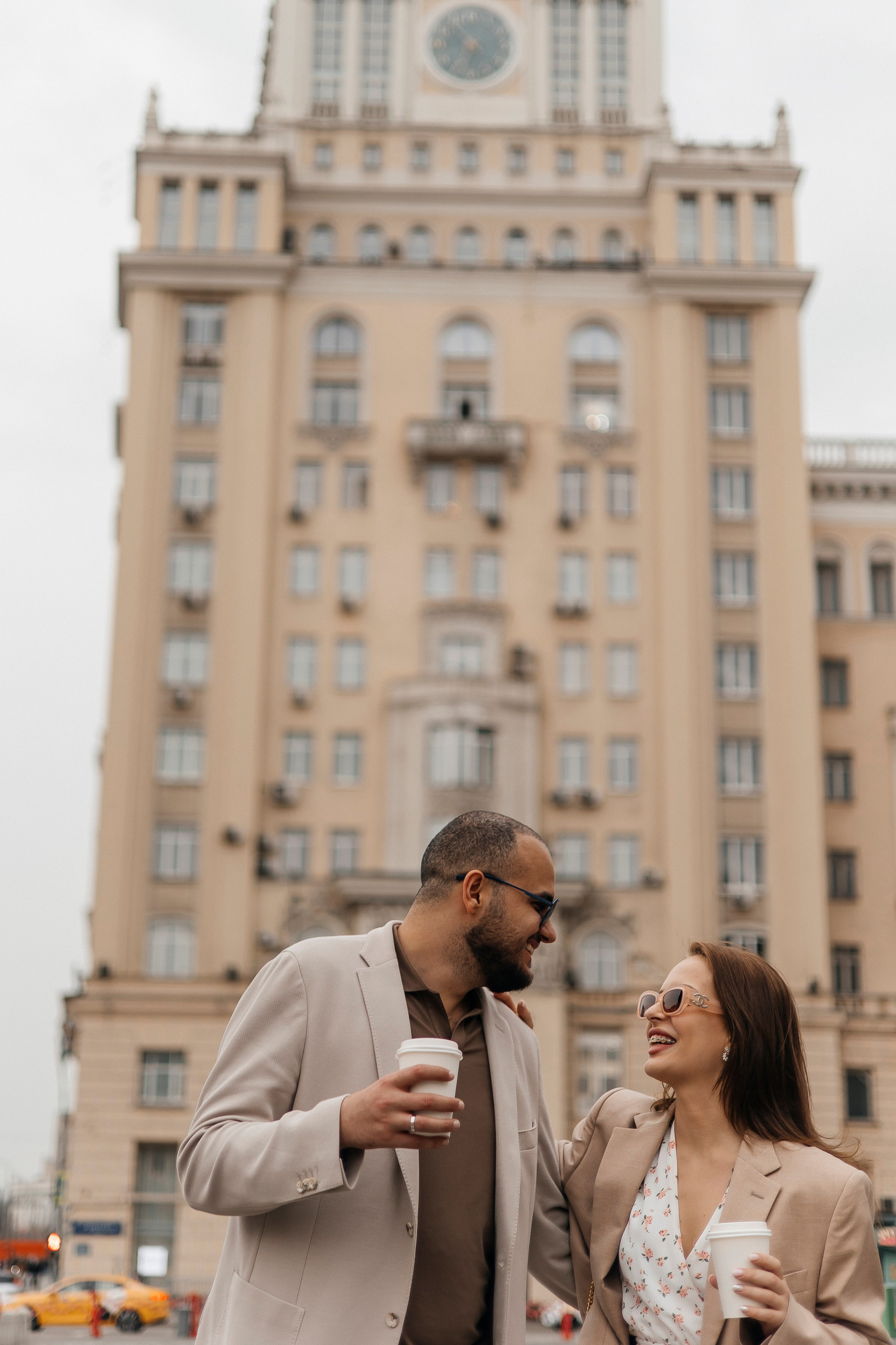 Анастасия и Мостафа (библиотека + прогулка). Фотограф в Москве Екатерина Потапова