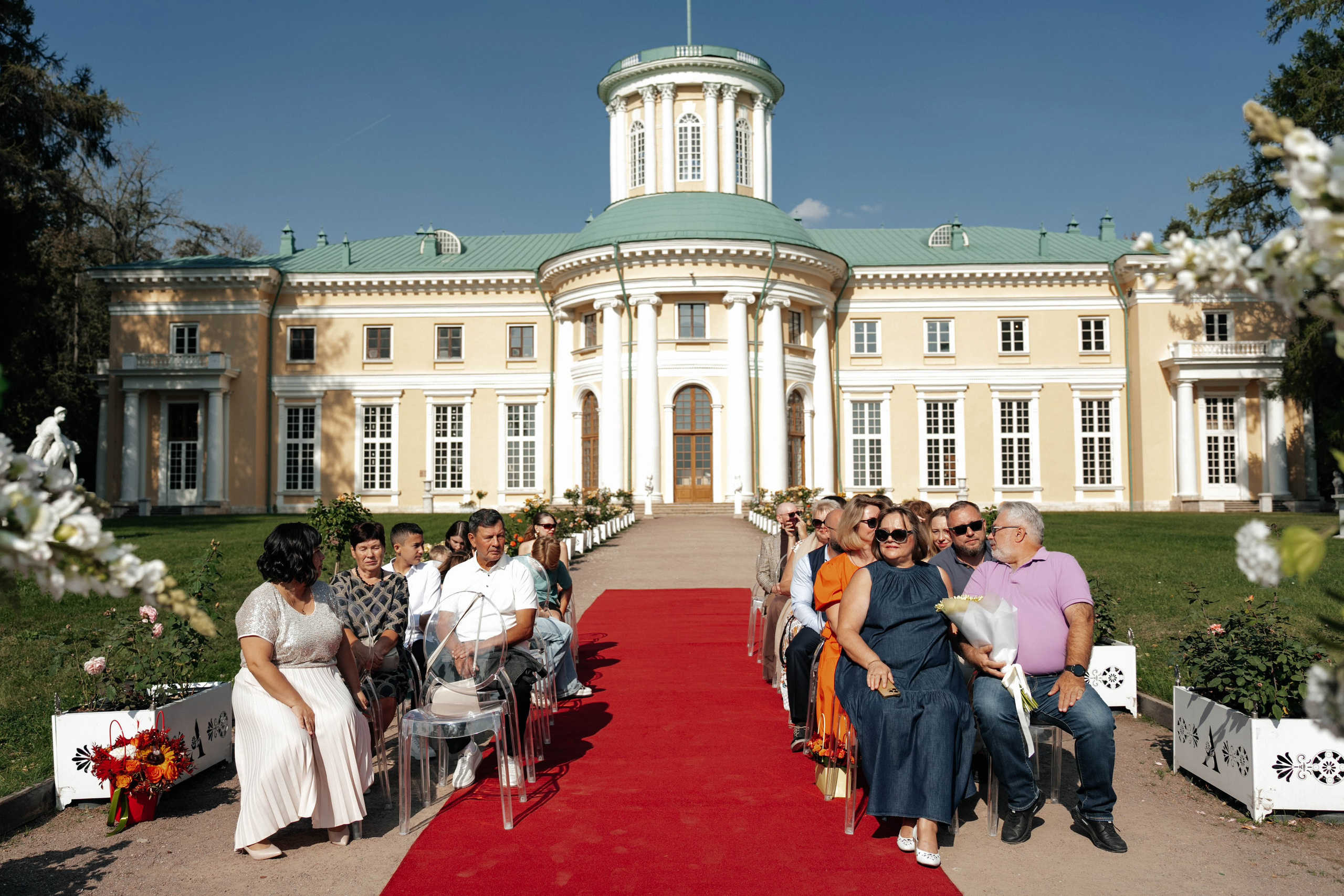 Регистрация в Архангельском | ресторан Дача. Свадебный фотограф Москва Александра Аверкова