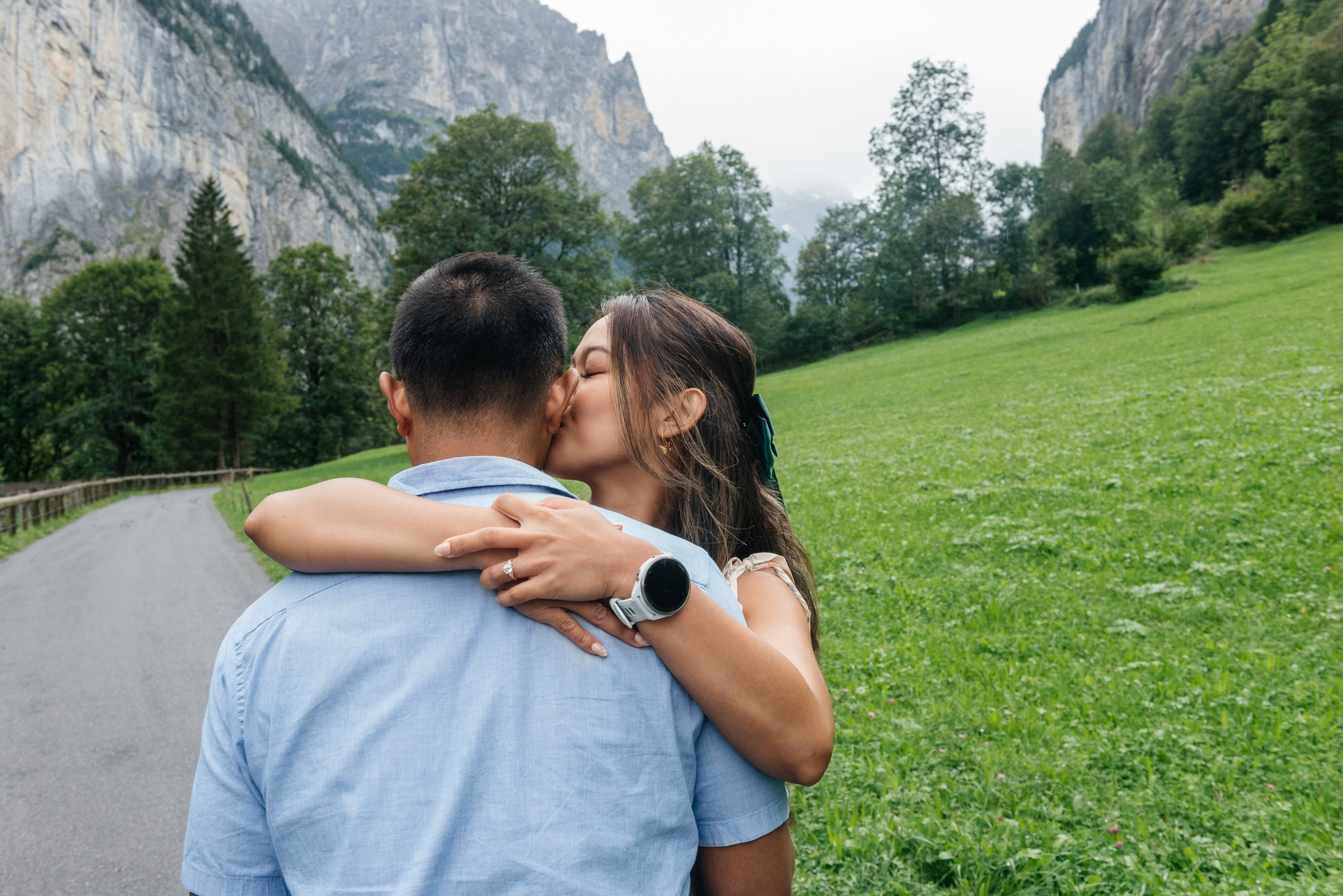 Angeline & Kenneth (Lauterbrunnen). Photographer in Interlaken area
