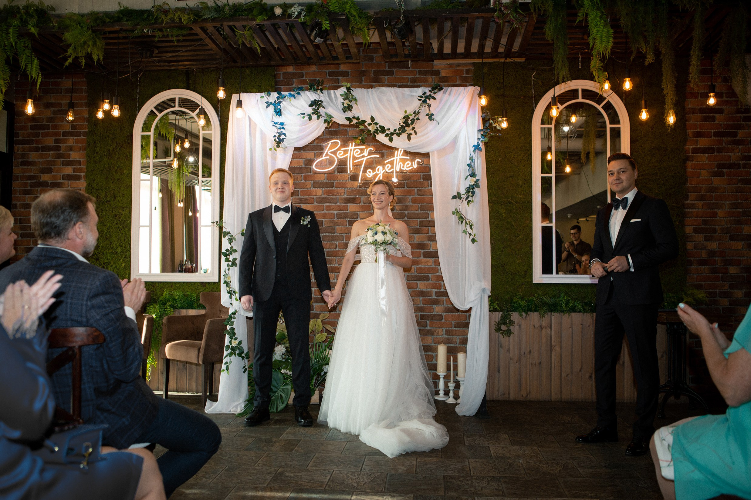 Свадьба с гостями. Свадебный и портретный фотограф Москва