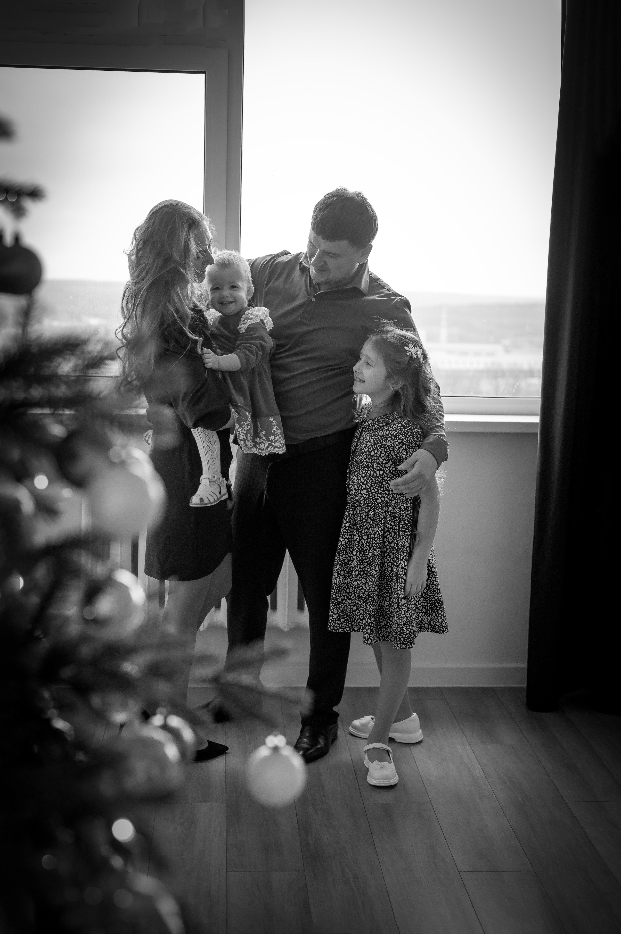 Новый год в студии. Фотограф новорождённых, семейный, школьный в городе Калуге Евгения