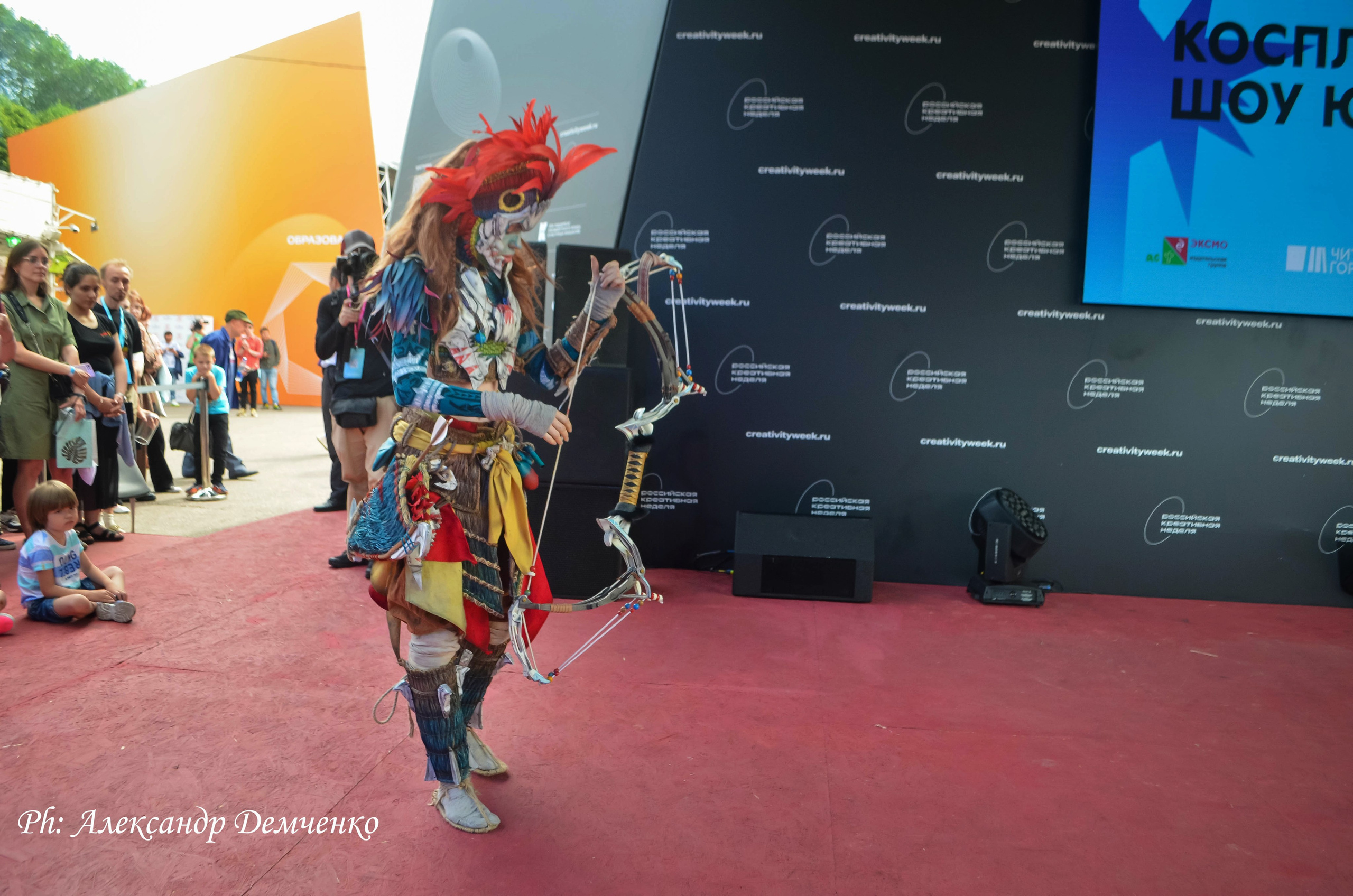 Фотосессия в Парке Горького на Лидеры молодого контента