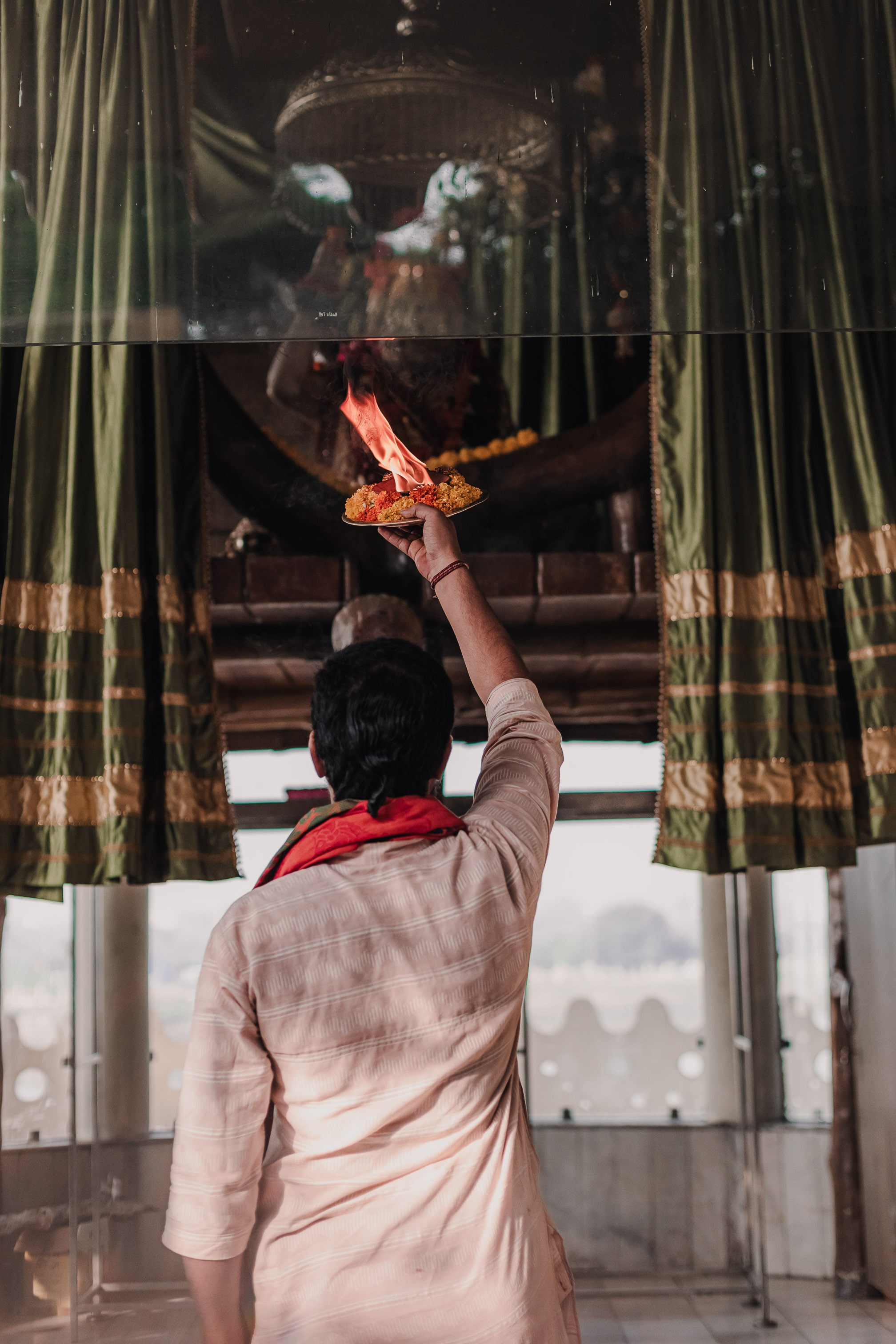 Devraha Baba Ji Ashram in Vrindavan. Мариам Багдасарян
