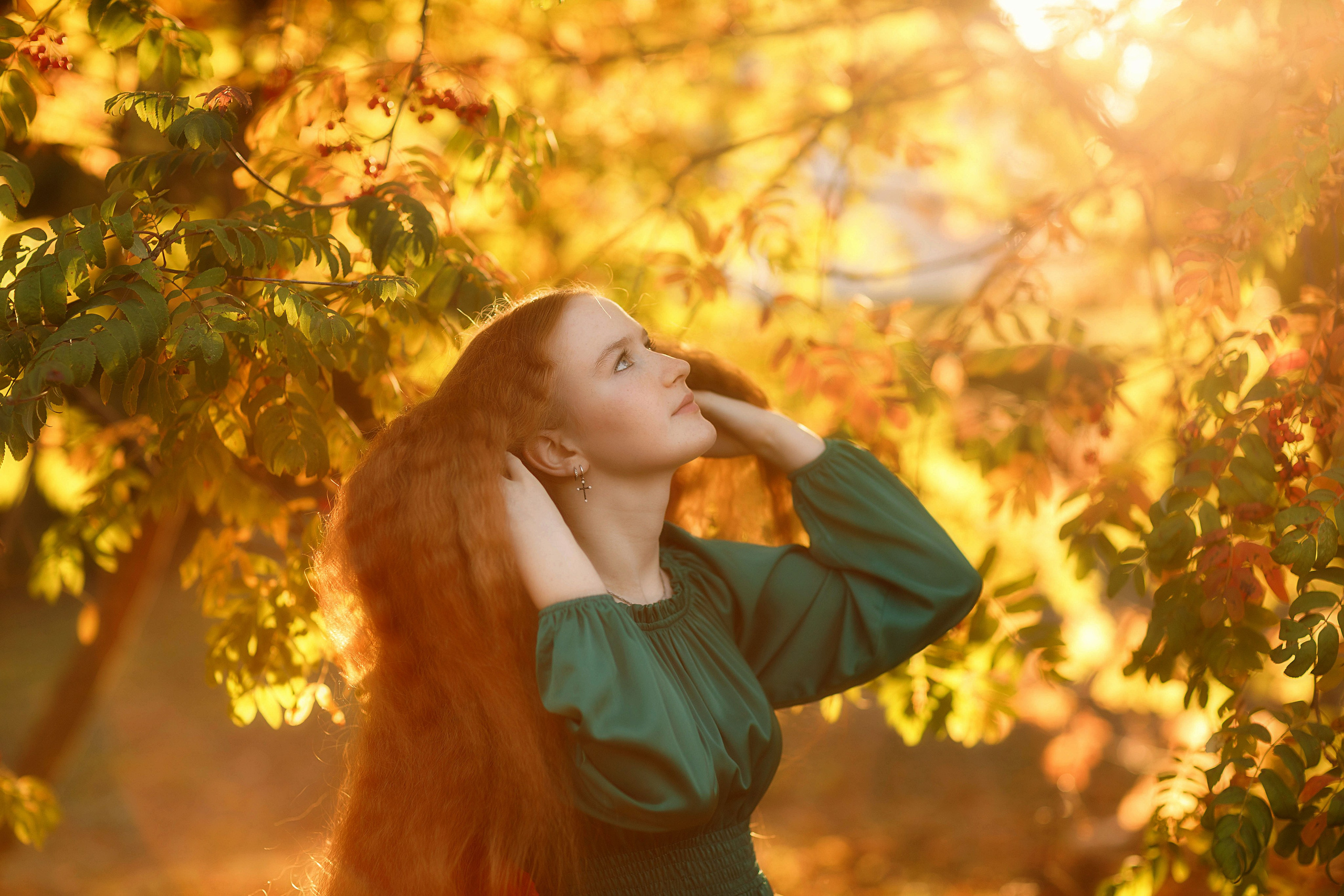 Осенняя фотосессия с Аней. Портретный и репортажный фотограф в Чебоксарах Андриян Чаркин