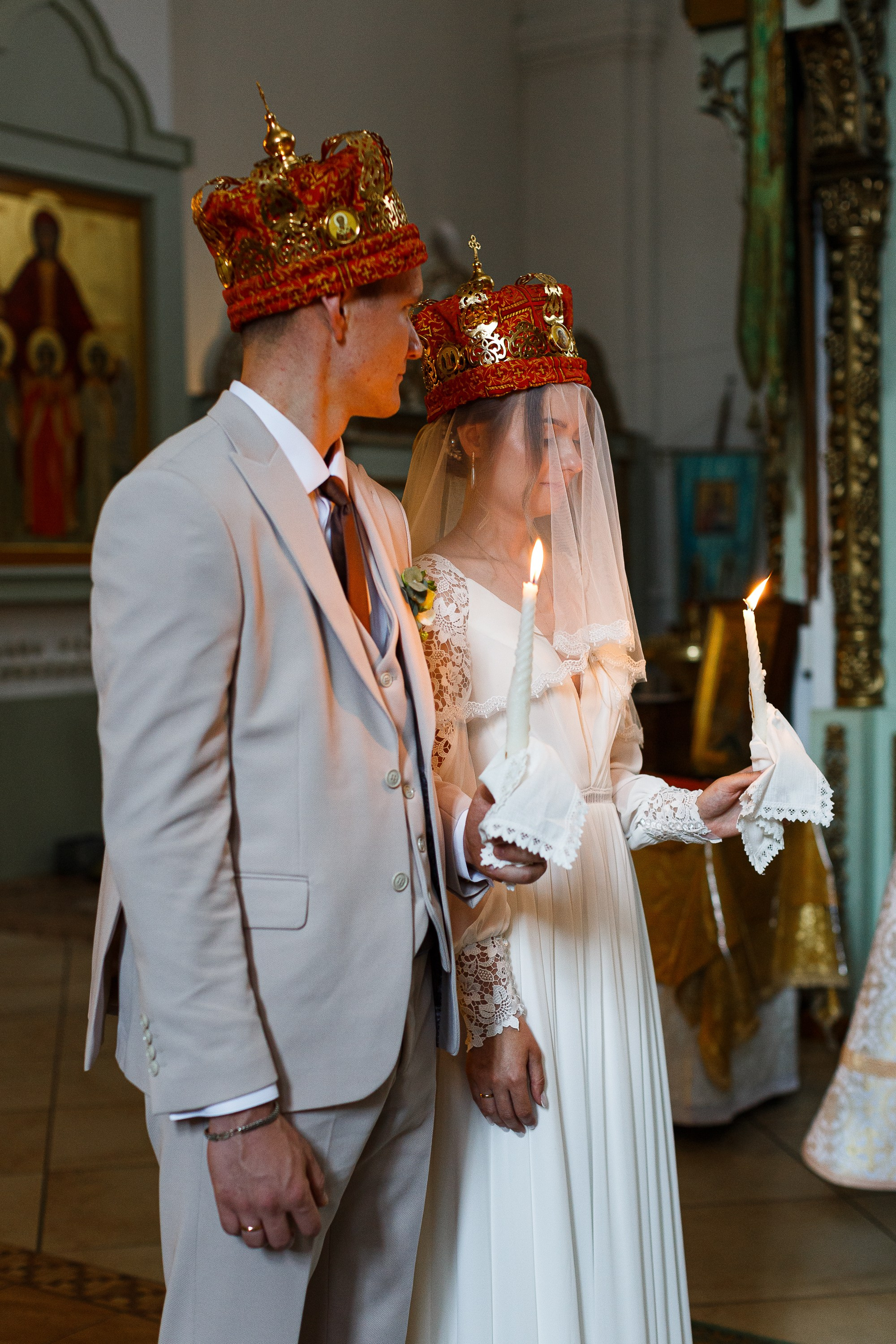 Венчание в храме Живоначальной Троицы на Шаболовке