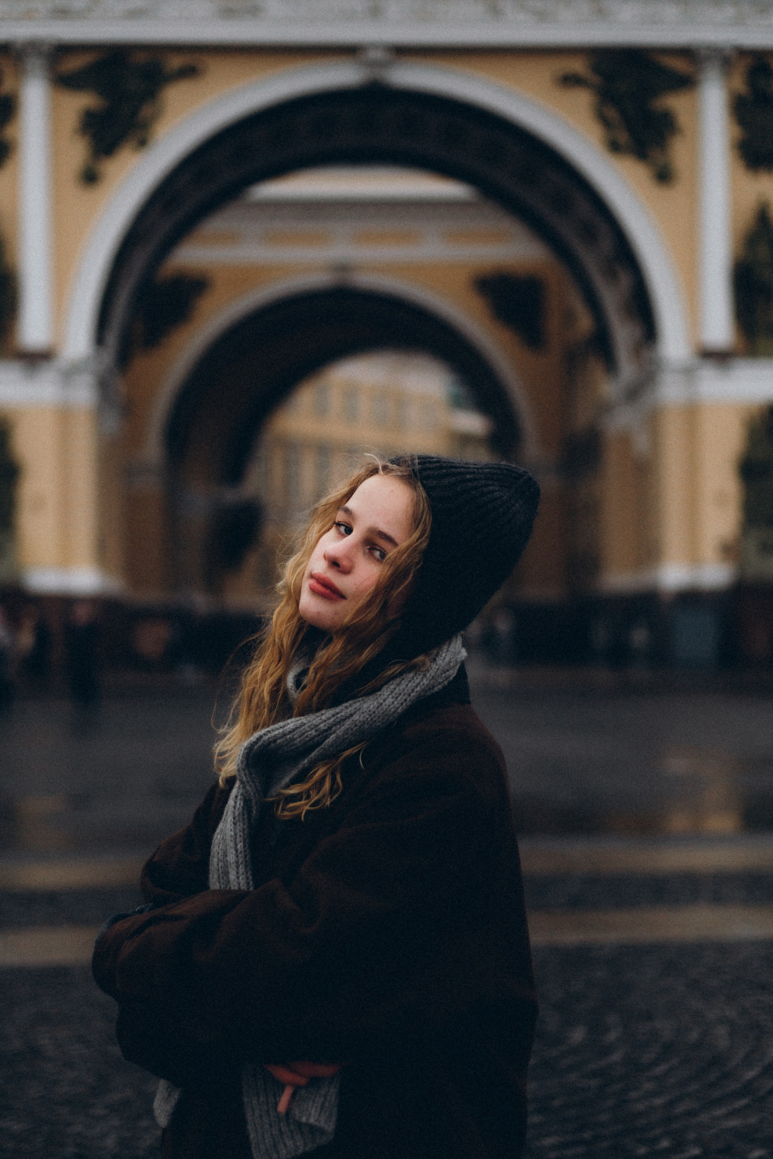 Лиза осенняя прогулка по Питеру. Фотограф Санкт-Петербург Князева Елизавета