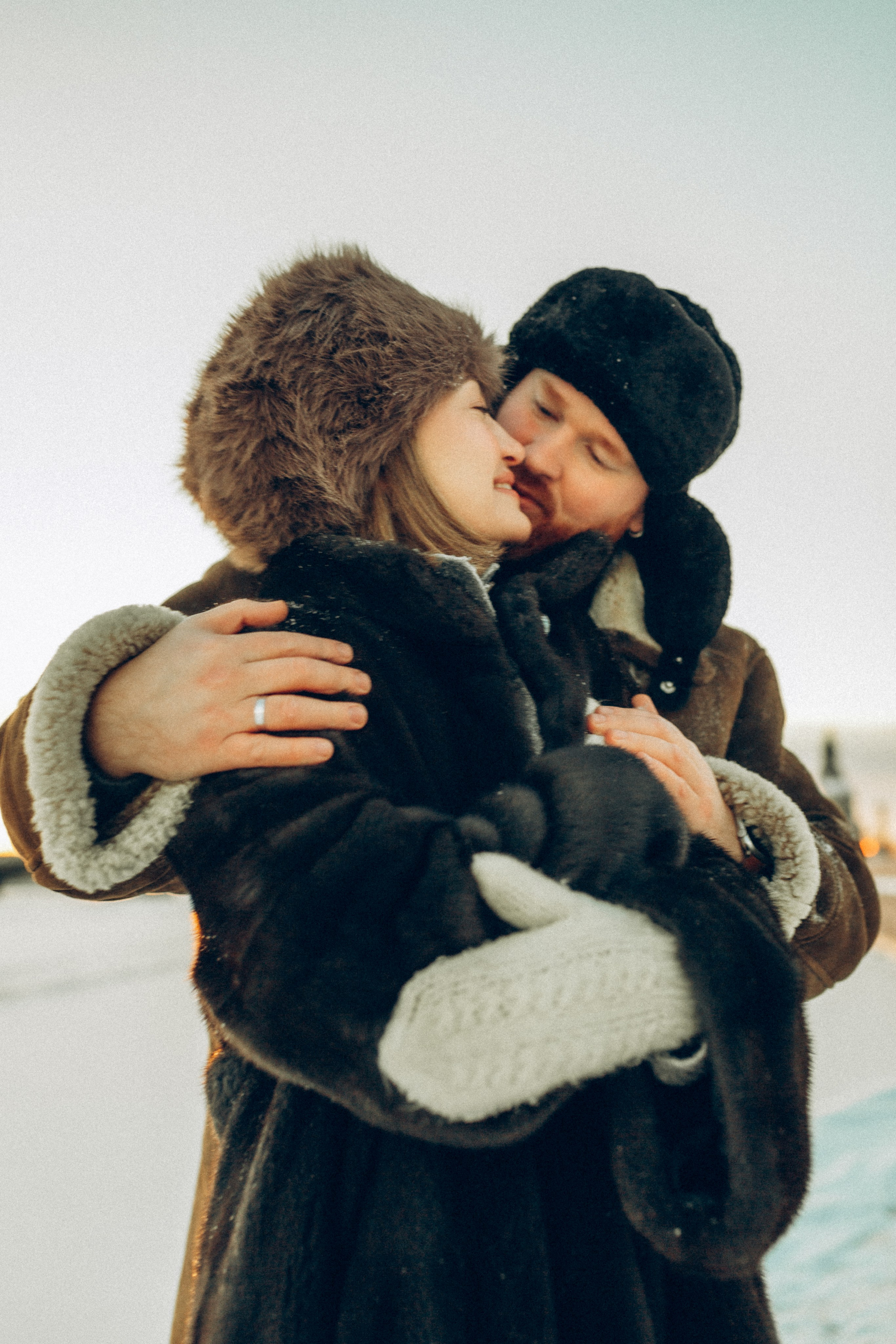 LoveStory зимняя. Фотограф Санкт-Петербург Князева Елизавета