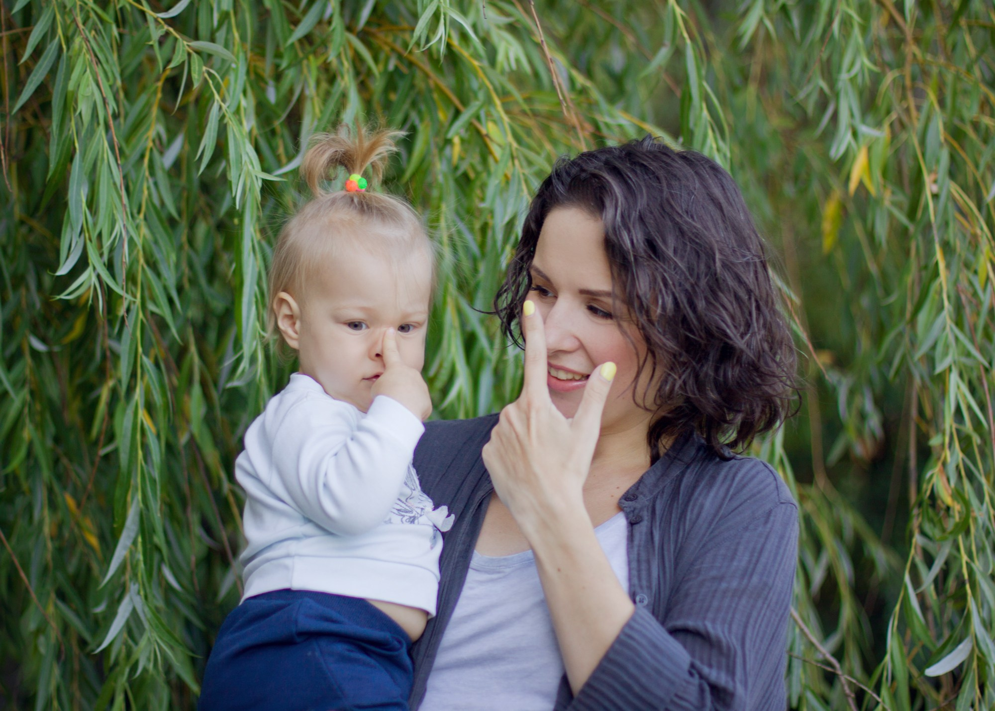 Настя с дочкой. Необычные портретные фотосессии под ключ в Москве