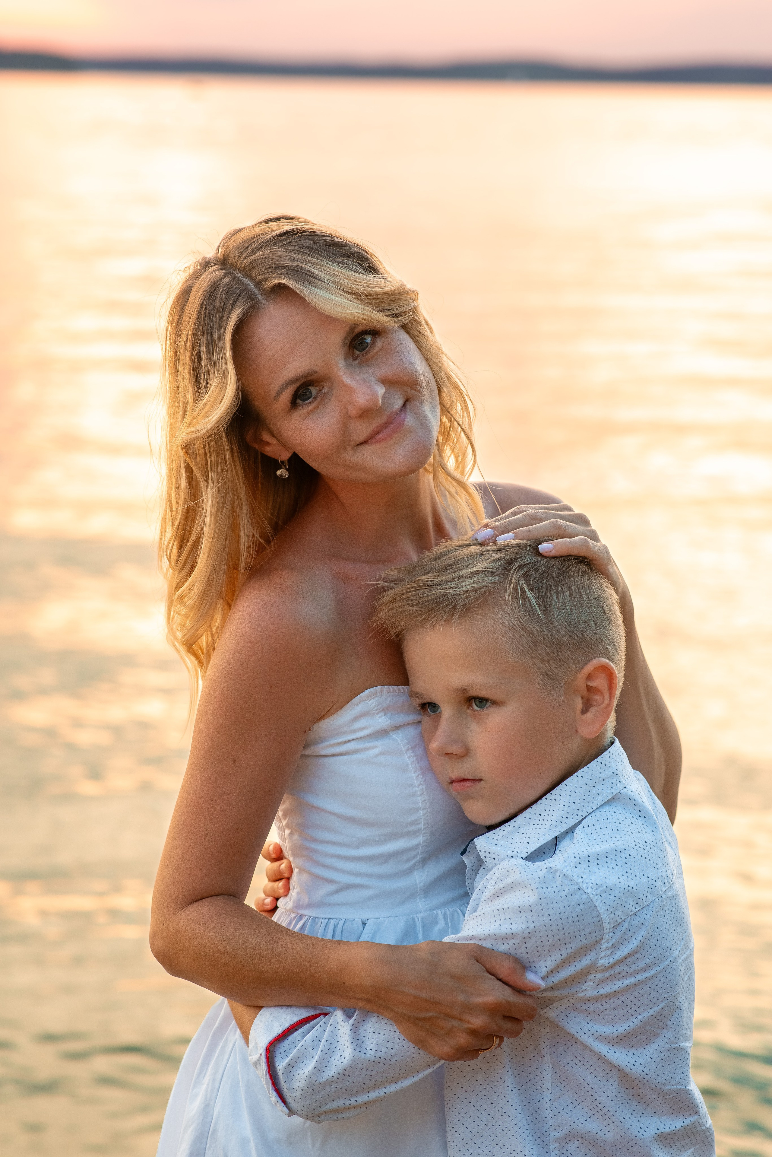 Татьяна на Минском море. Семейный фотограф на выписку из роддома и крещение Минск Настя Гришук