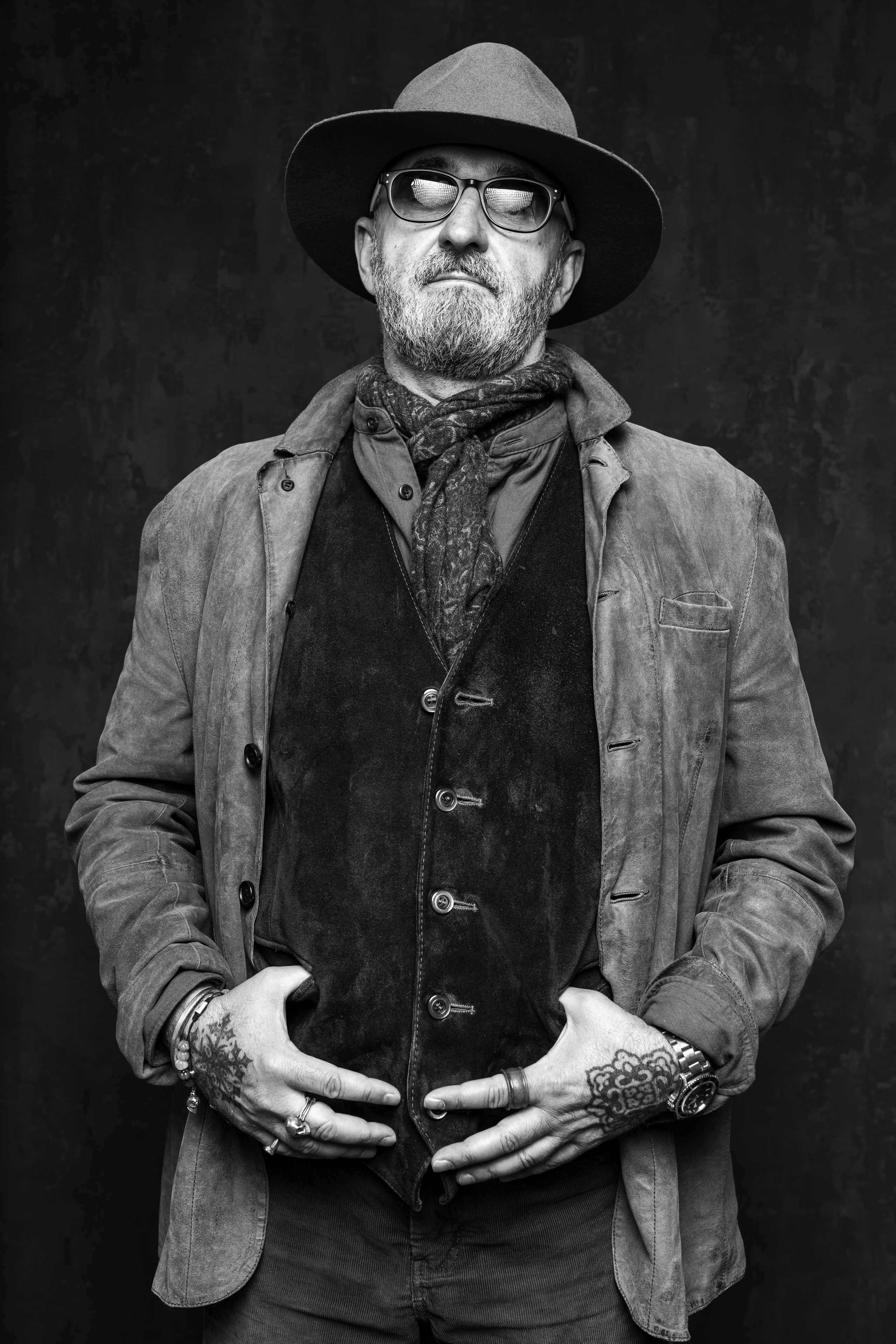 Студийная портретная съёмка Олега