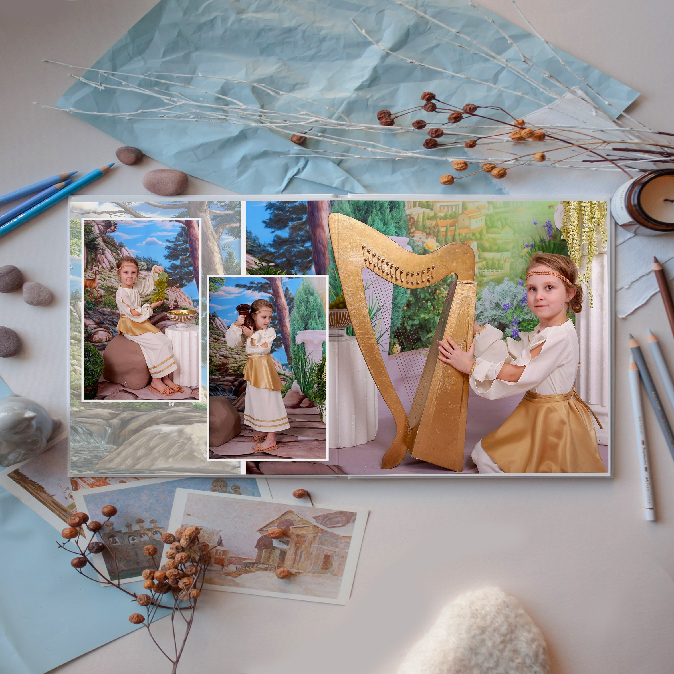 Загадочная Греция. Студия детской и семейной фотографии 12кадров