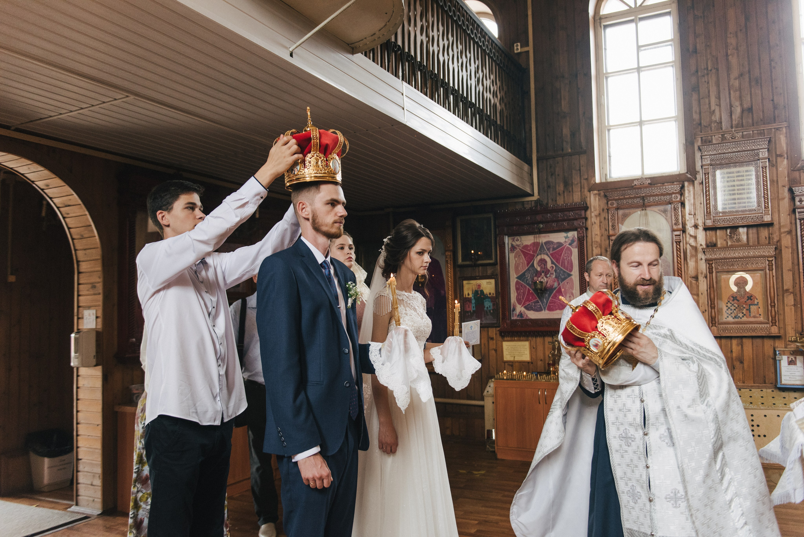 Венчание Никиты и Тони — Храм Иоанна Кронштадского. Свадебный и семейный фотограф Волгоград Москва