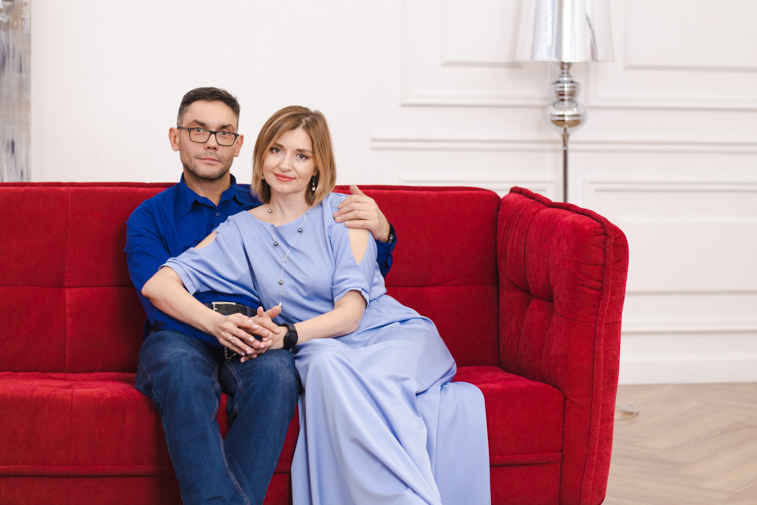 Тепло большой семьи — семейная фотосессия в студии, Екатеринбург. Фотограф в Екатеринбурге Пойгина Елена