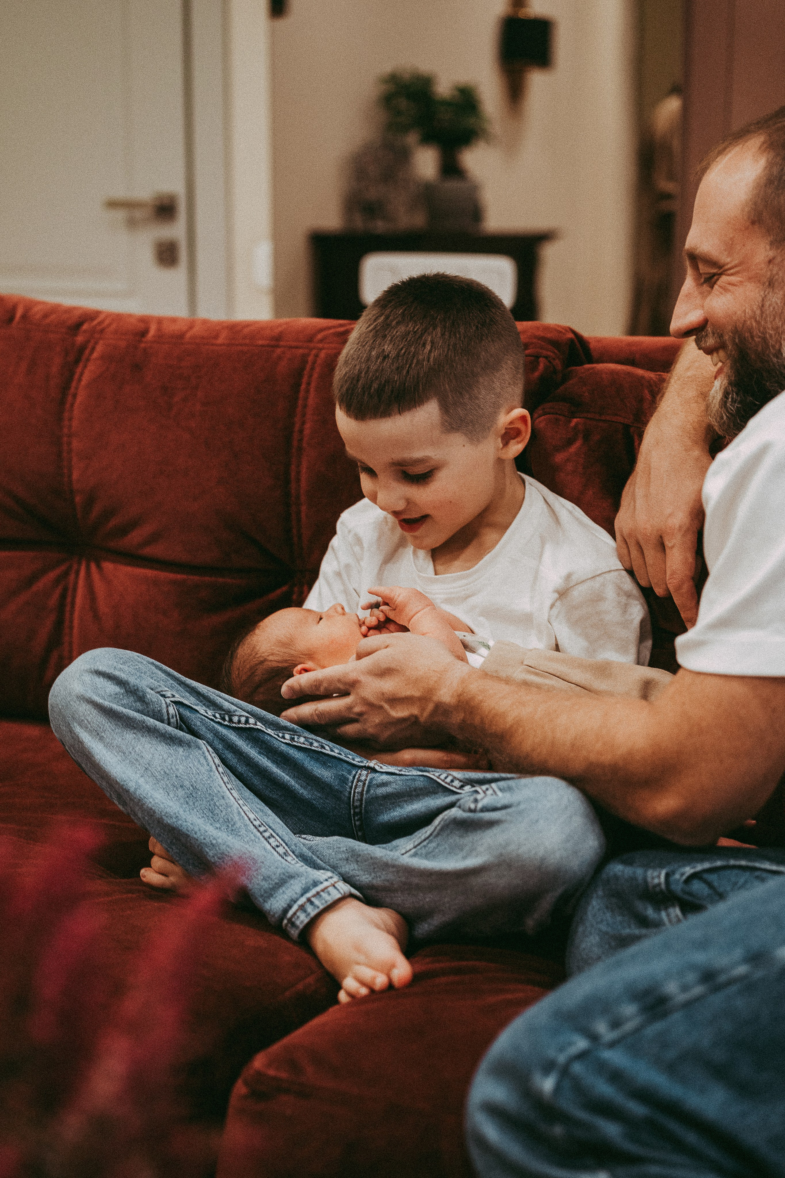 Твои первые дни дома. Семейный фотограф в Челябинске Волченко Ксения