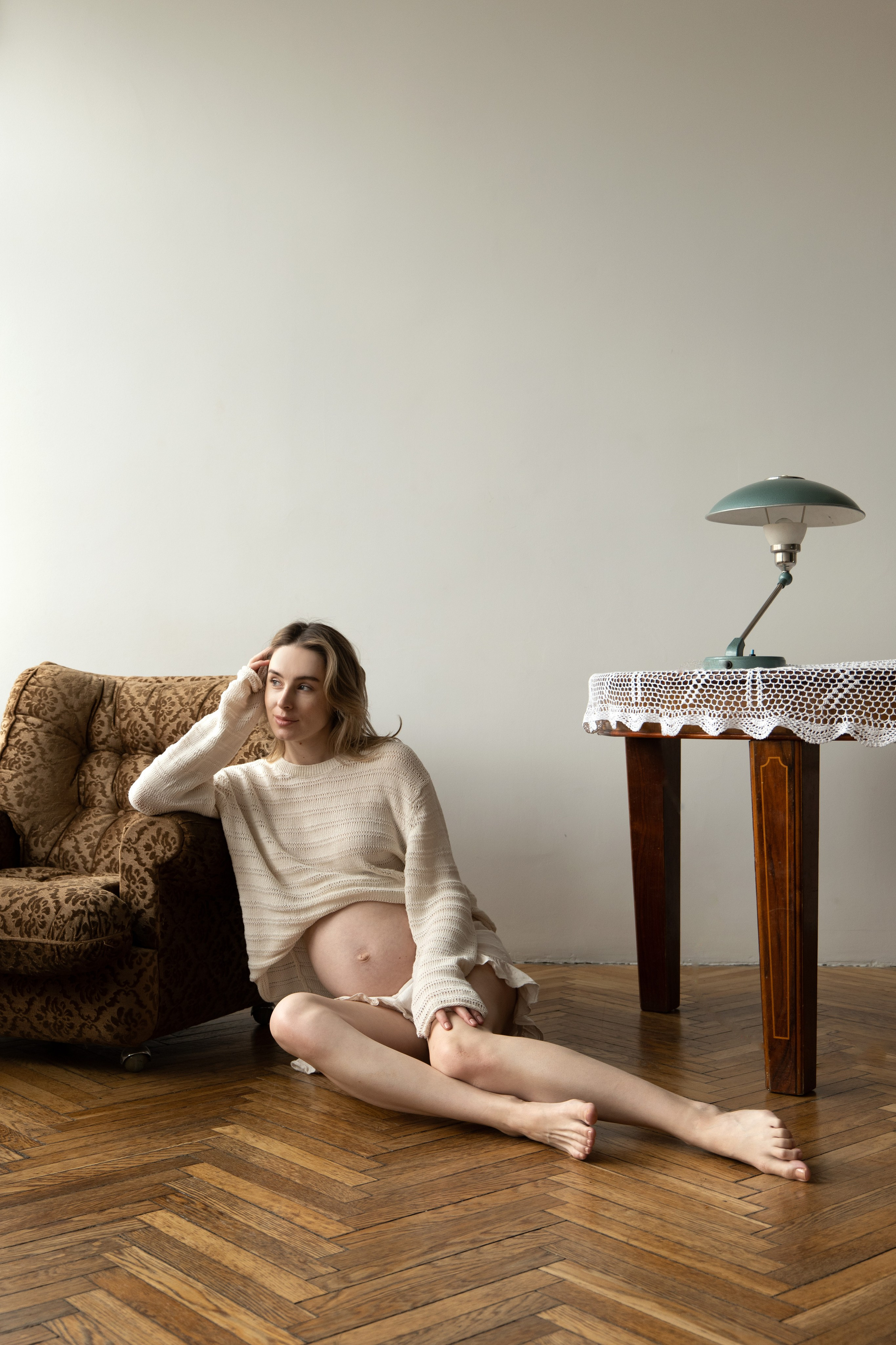 Студийная фотосессия «В ожидании». Фотограф видеограф Ольга Василевская