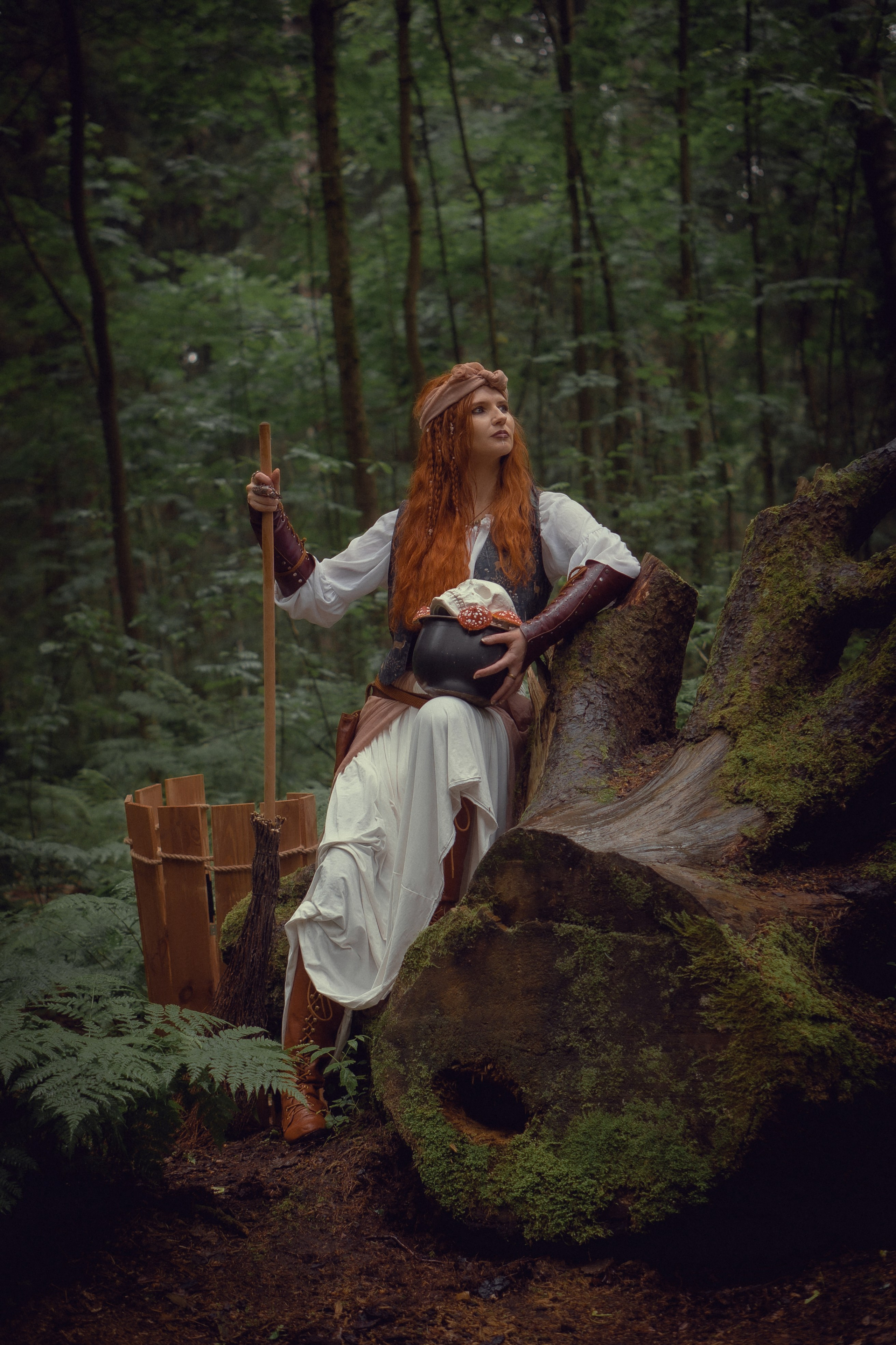 Баба-Яга. Художественный фотограф Салаева Алина