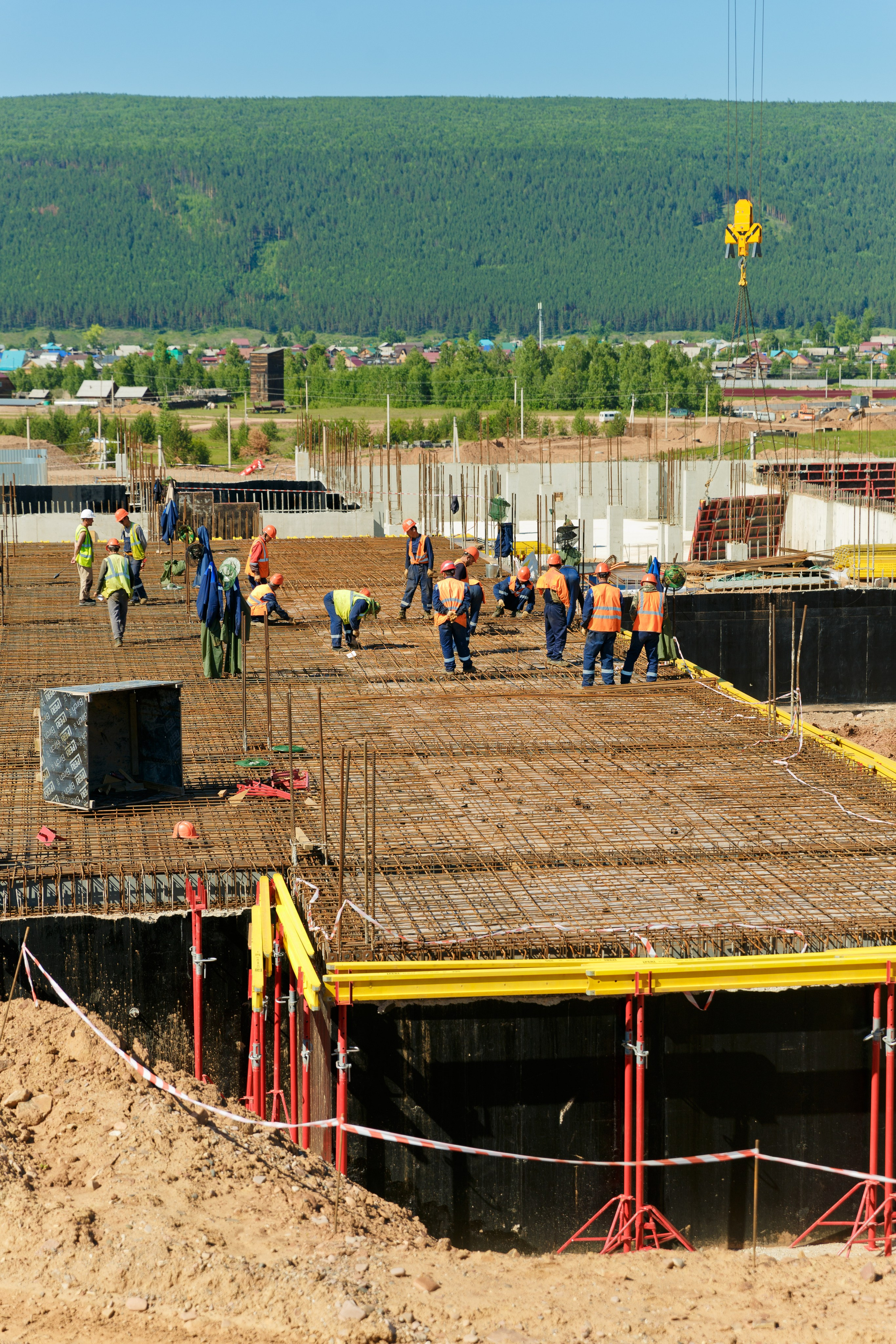 Строящиеся объекты в посёлке Жигалова. Свадебный фотограф Иркутск, репортажный фотограф Иркутск