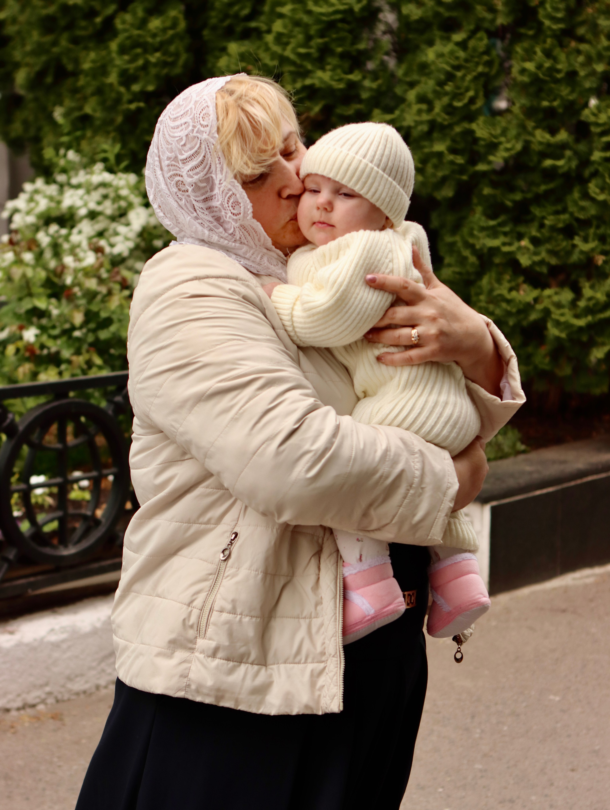 Анастасия и Вадим — крещение Виктории. Фотограф в Курске Смирнов Евгений