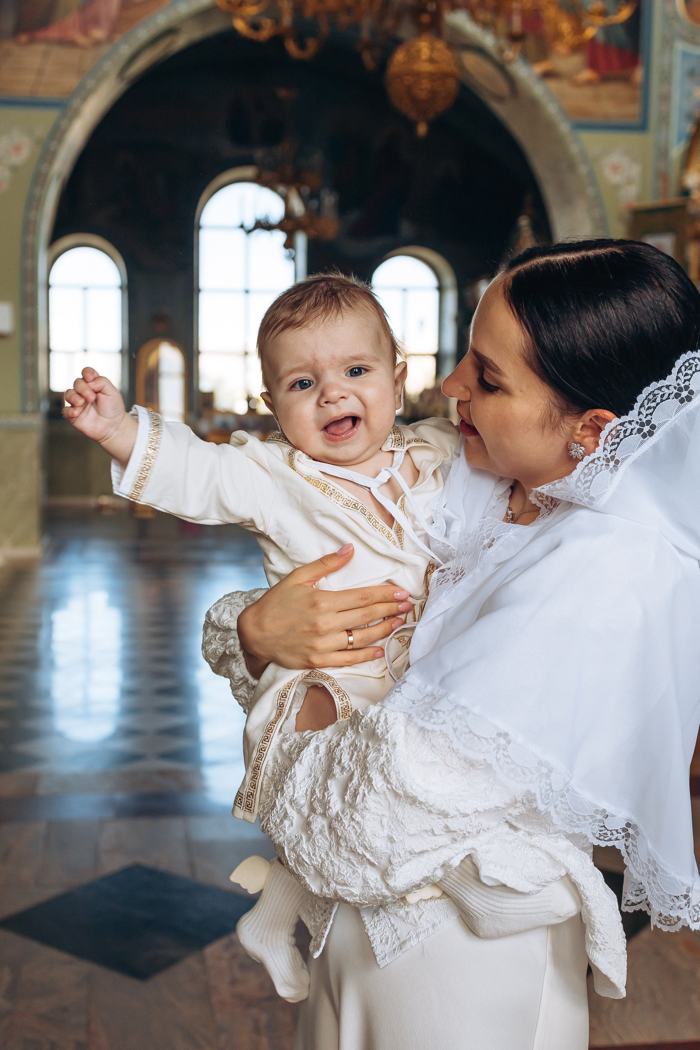 Крещение Тимофея. Семейный фотограф в Волгодонске Краченцева Анна