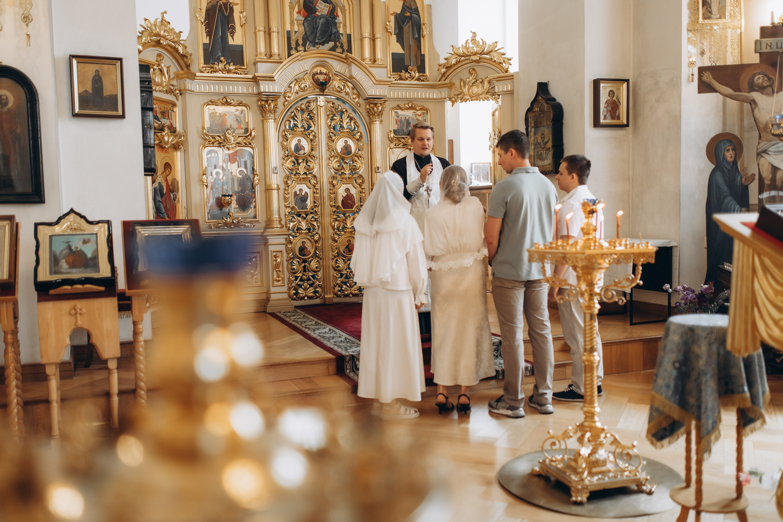 Крещение Марии. Семейный фотограф в Краснодаре Виктория Кокоулина