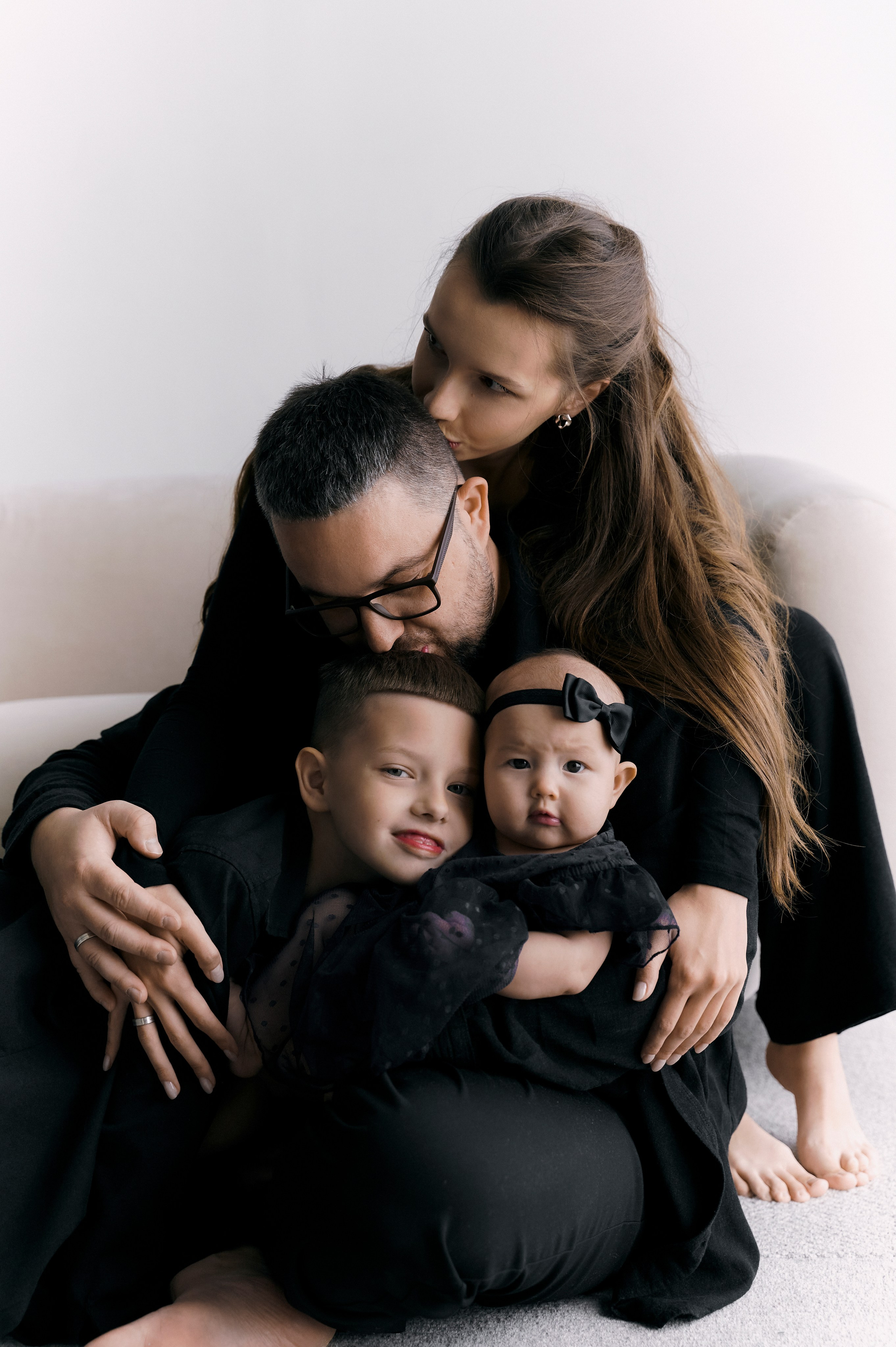 Лиза и ее семья. Фотограф Регина С