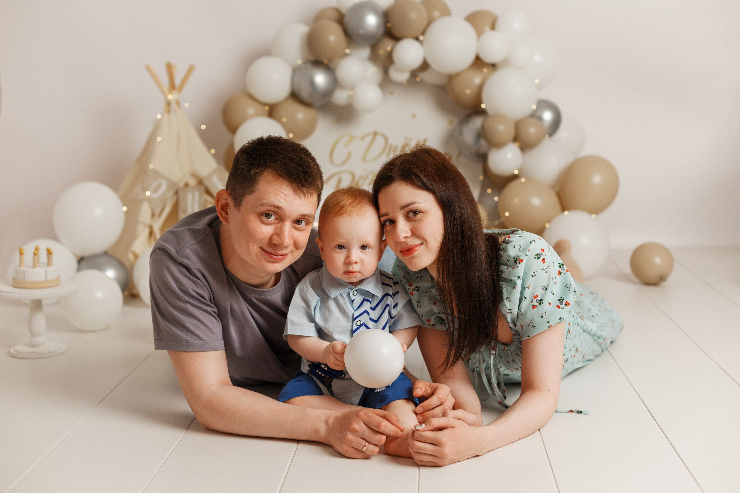 Годики. Фотограф новорождённых семейный фотограф Томск Елена Каплина