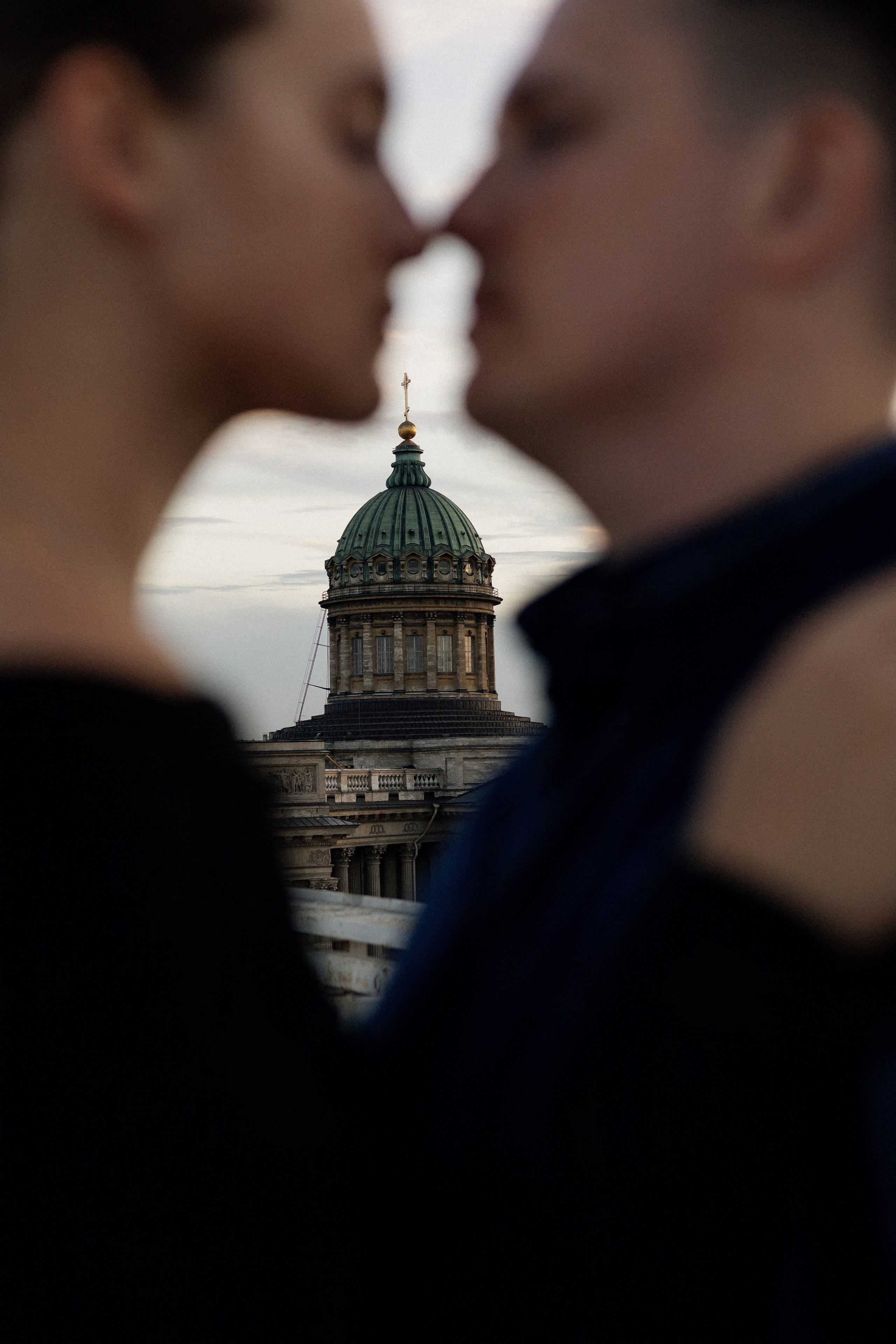 Романтика питерских крыш. Свадебный фотограф в Санкт-Петербурге Ксения Кобышева