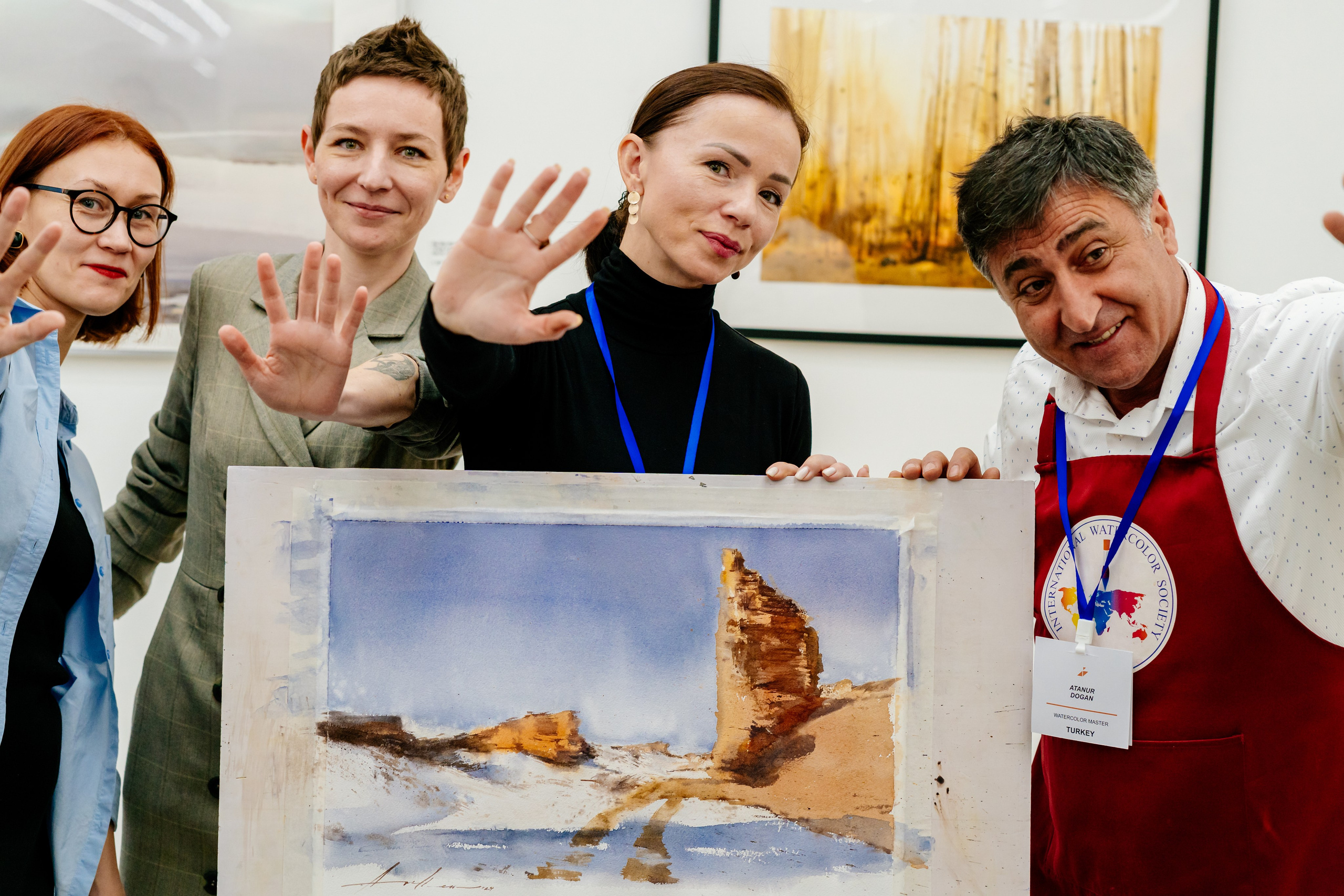 Фестиваль акварели «Течение времени». Репортажный фотограф в Астане — Диана Калтаева, портретный фотограф