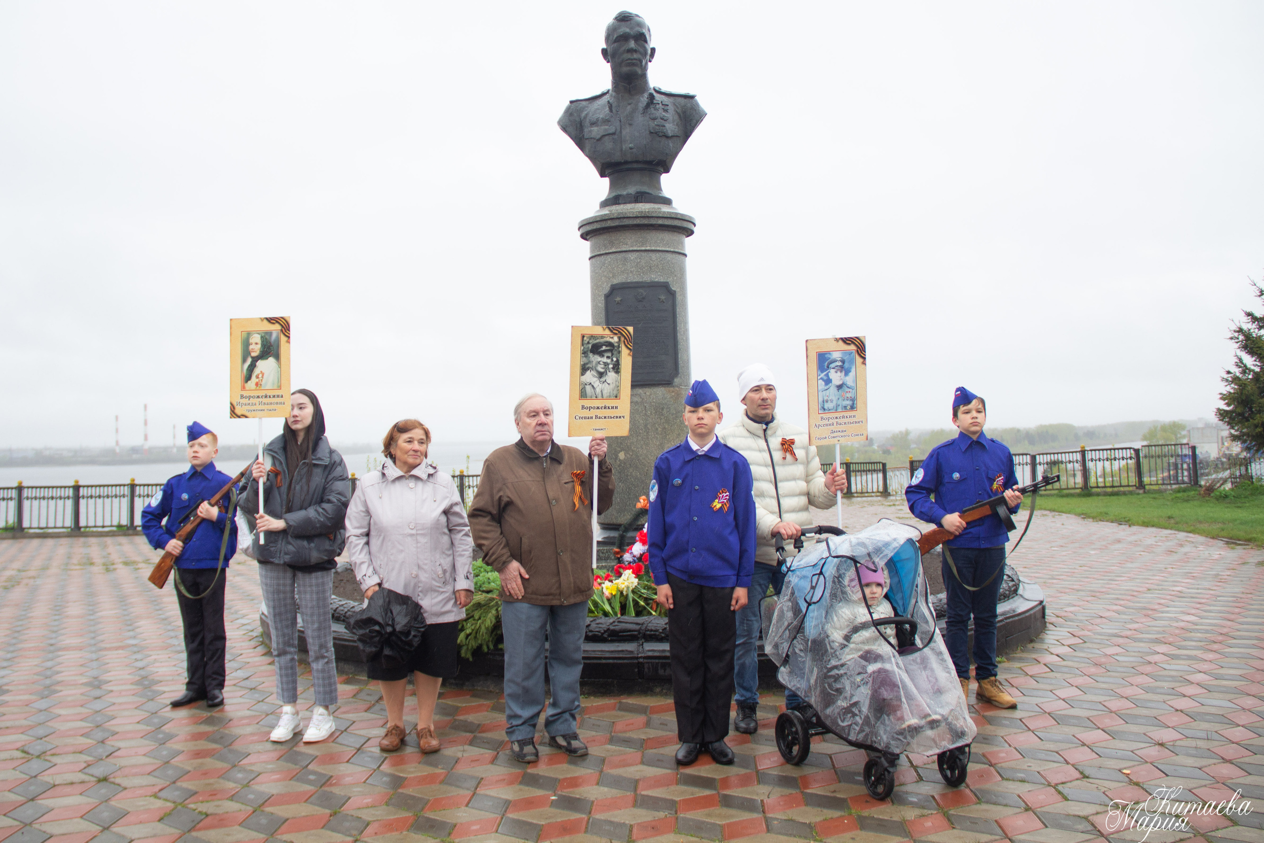 День Победы в Городце 2022 | Репортажная фотосъёмка. Фотограф Нижний Новгород Мария Китаева