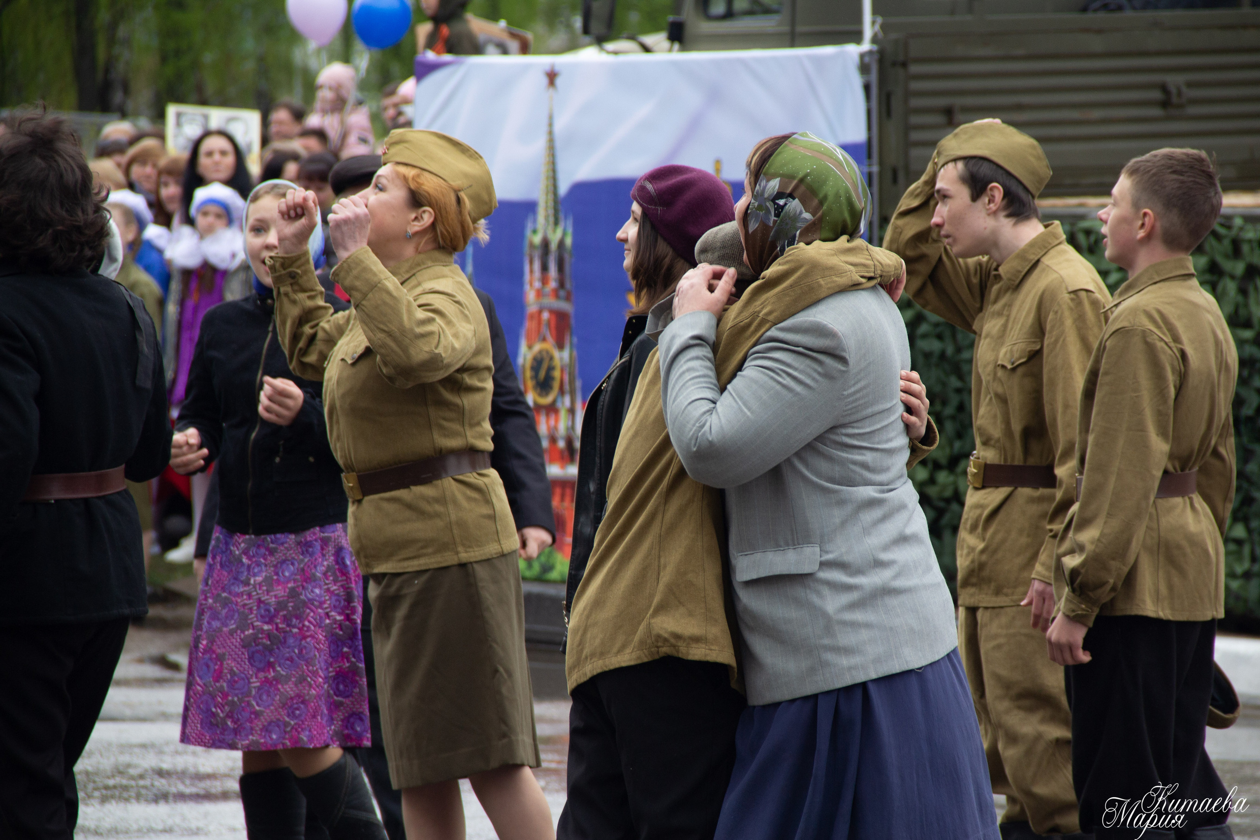 День Победы в Городце 2022 | Репортажная фотосъёмка. Фотограф Нижний Новгород Мария Китаева