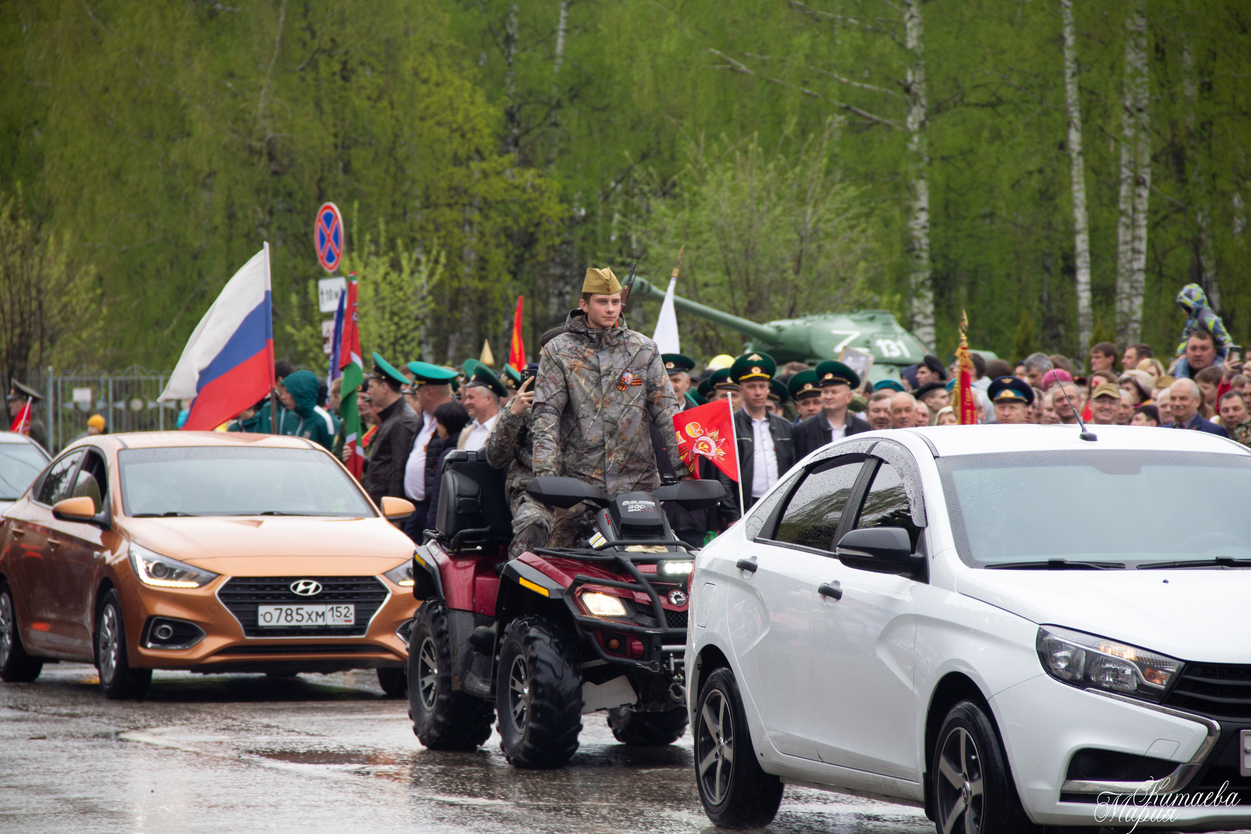 День Победы в Городце 2022 | Репортажная фотосъёмка. Фотограф Нижний Новгород Мария Китаева