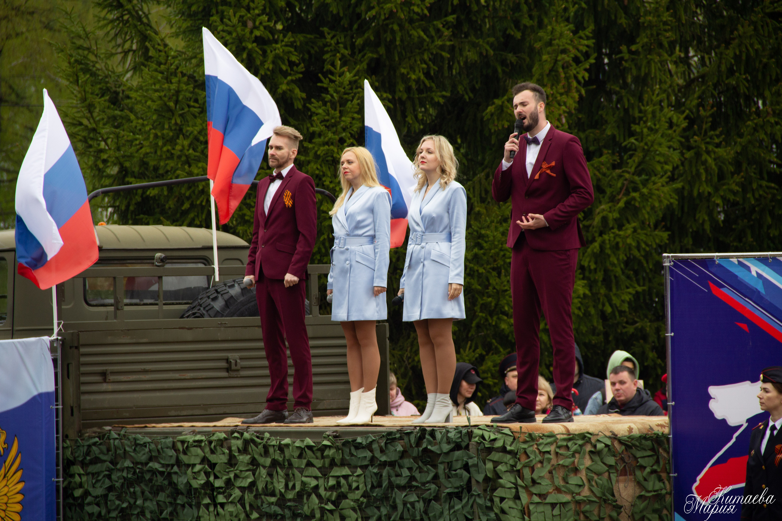 День Победы в Городце 2022 | Репортажная фотосъёмка. Фотограф Нижний Новгород Мария Китаева