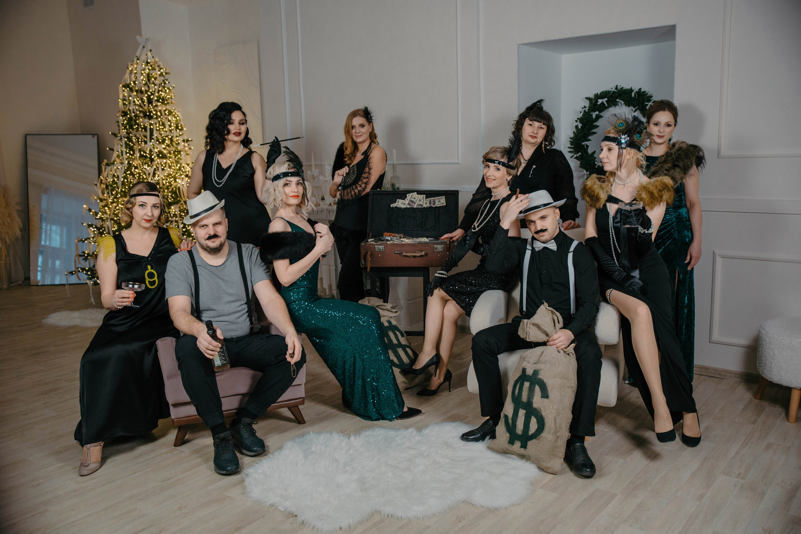 Фотосессия в стиле Гэтсби. Семейный фотограф в Миассе Ольга Широковская