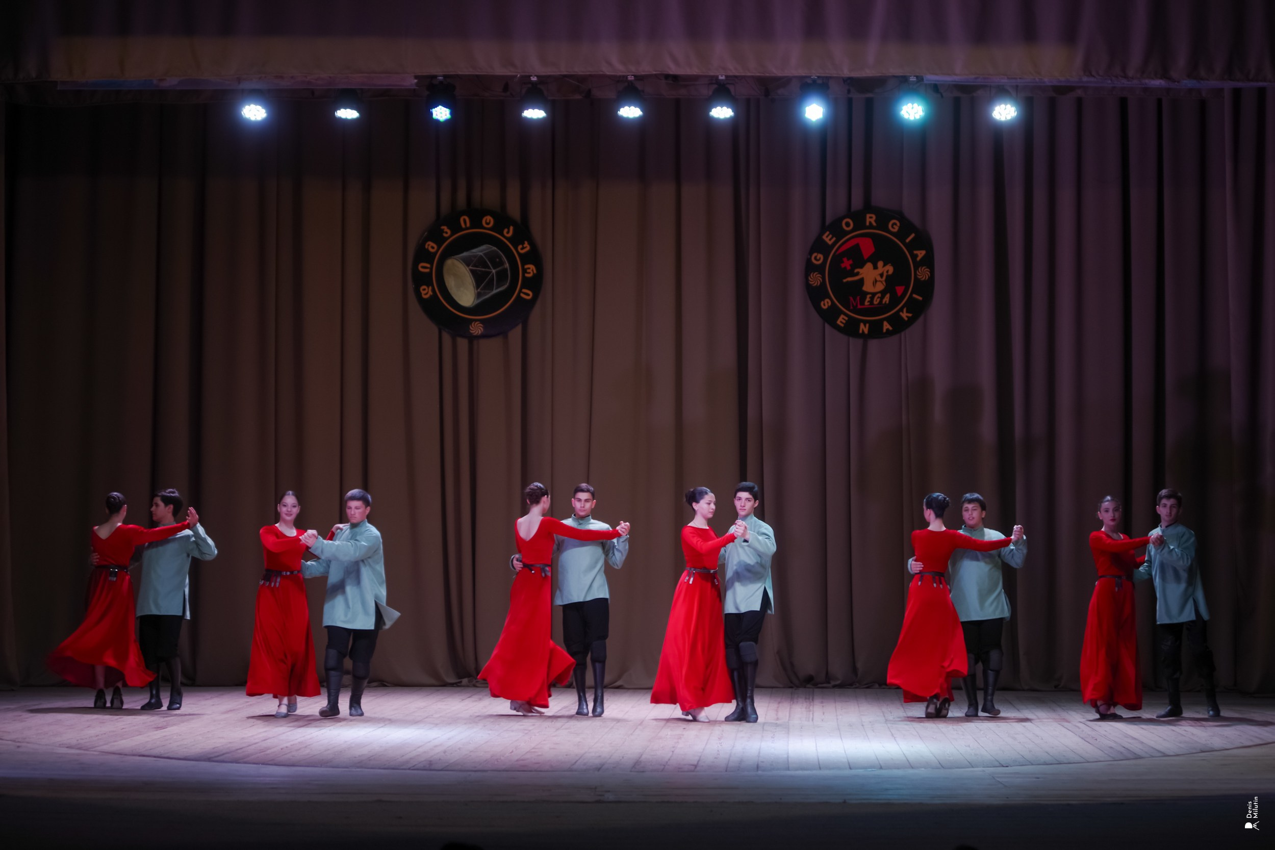 Концерт грузинского танца в Хоби. Портретный фотограф Денис Милютин