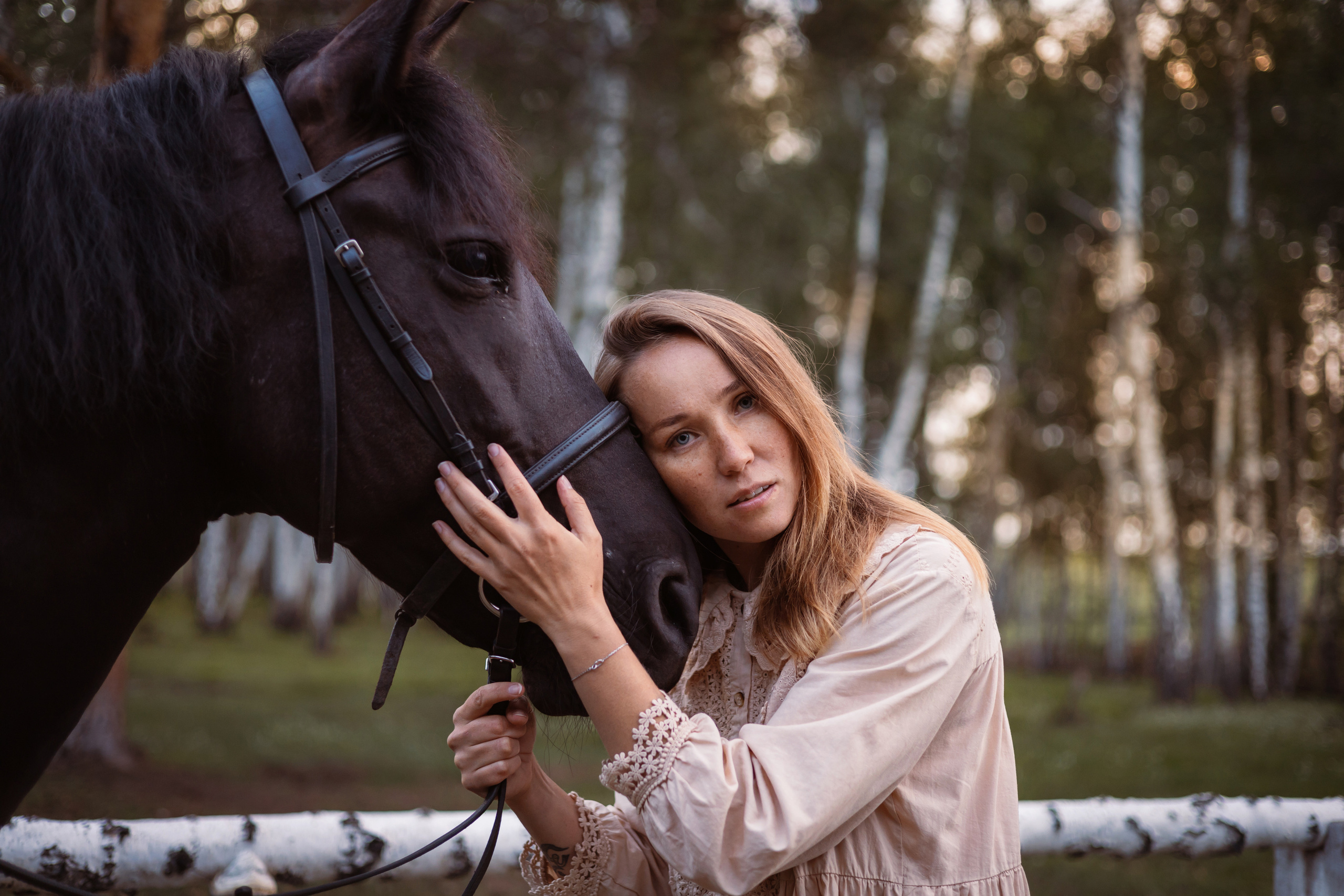 С животными. Свадебный фотограф Красноярск — Кристина Ива