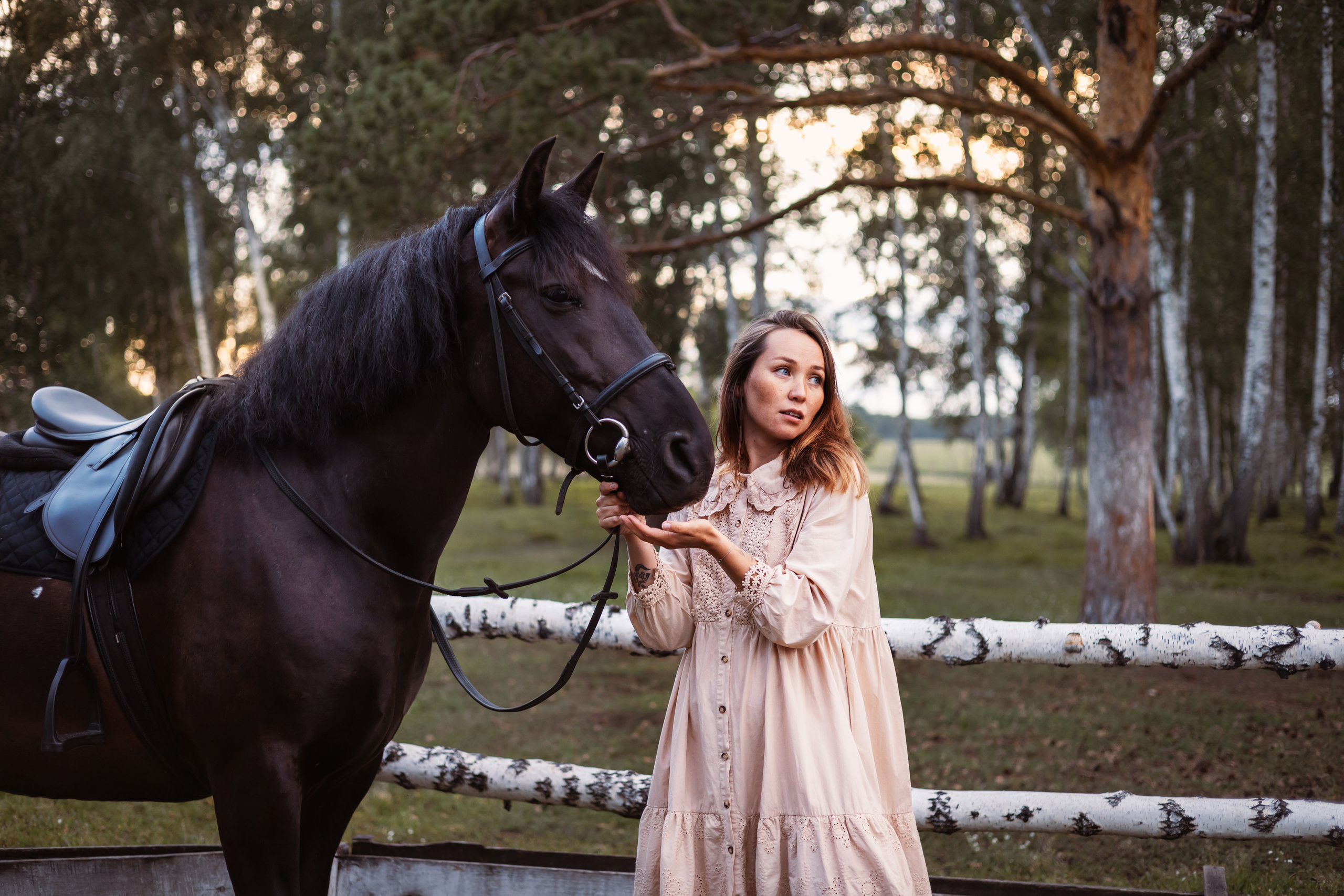 С животными. Свадебный фотограф Красноярск — Кристина Ива