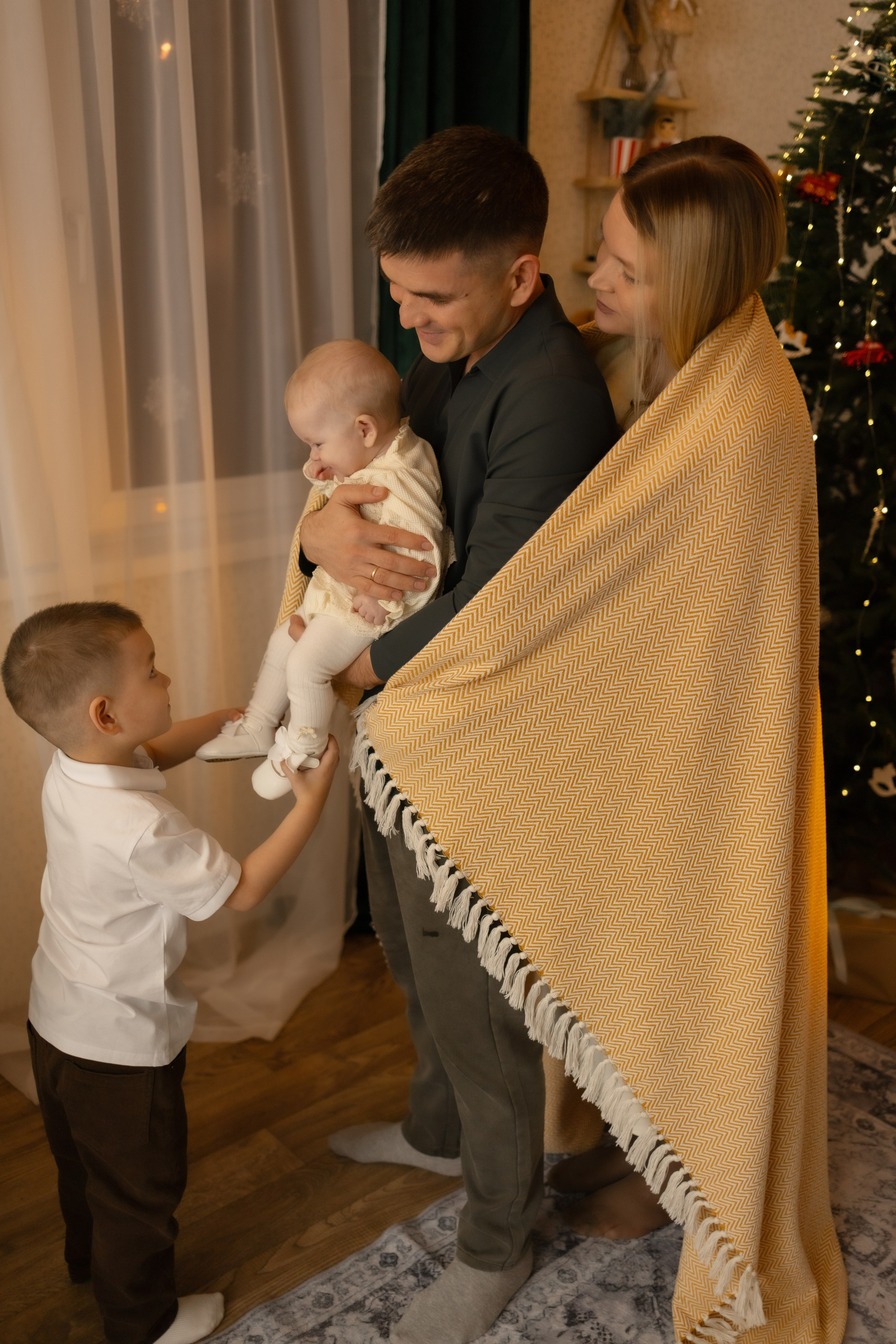 Семейная новогодняя. Фотограф Татьяна Семенова