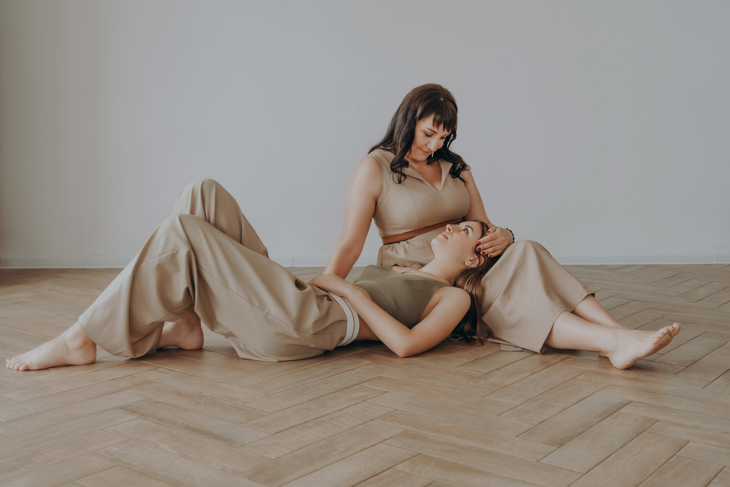 Фотосессия мама и взрослая дочь. Семейный и детский фотограф Кущ Наташа