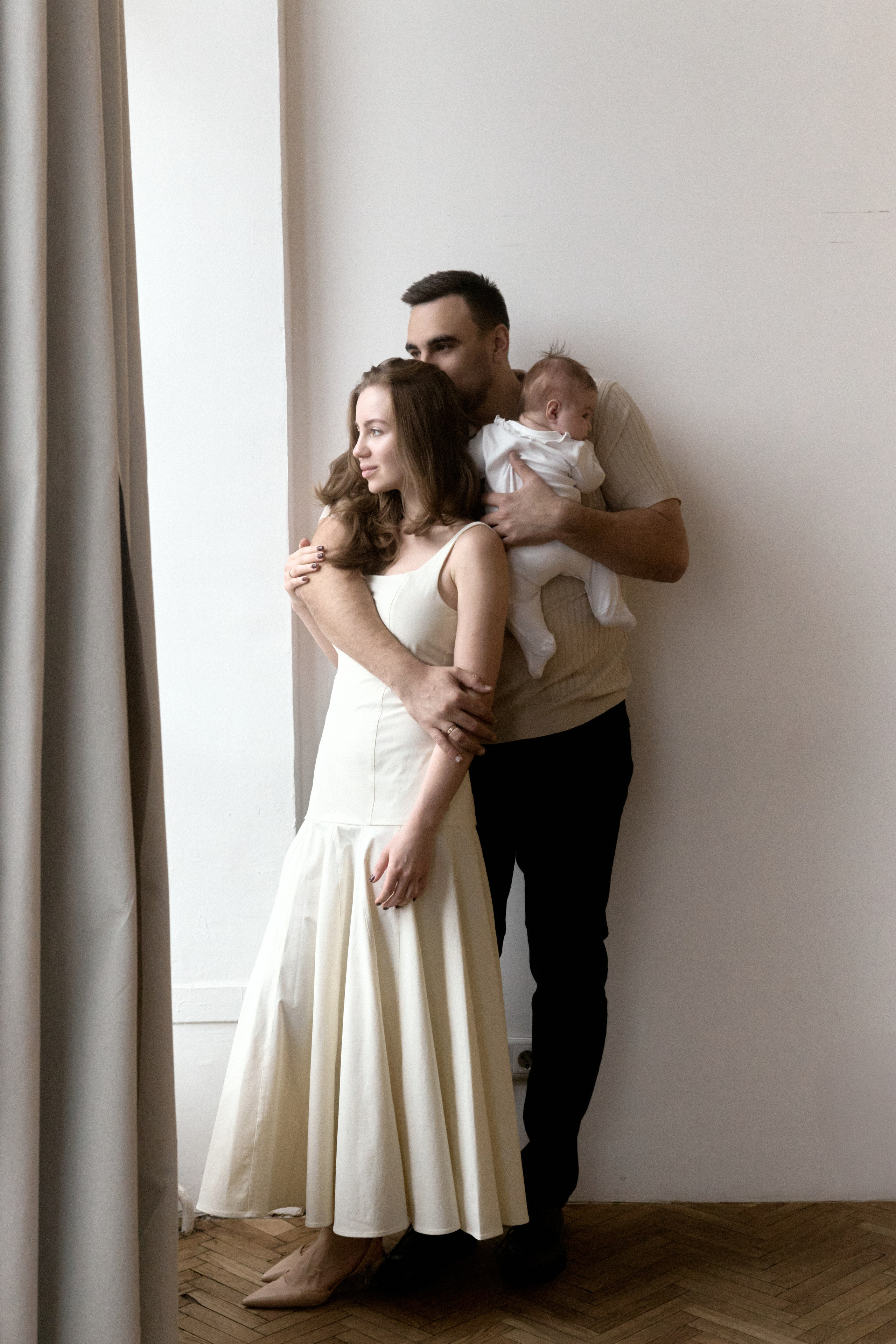 Олег + Настя + София. Семейный и детский фотограф Юлия Шох