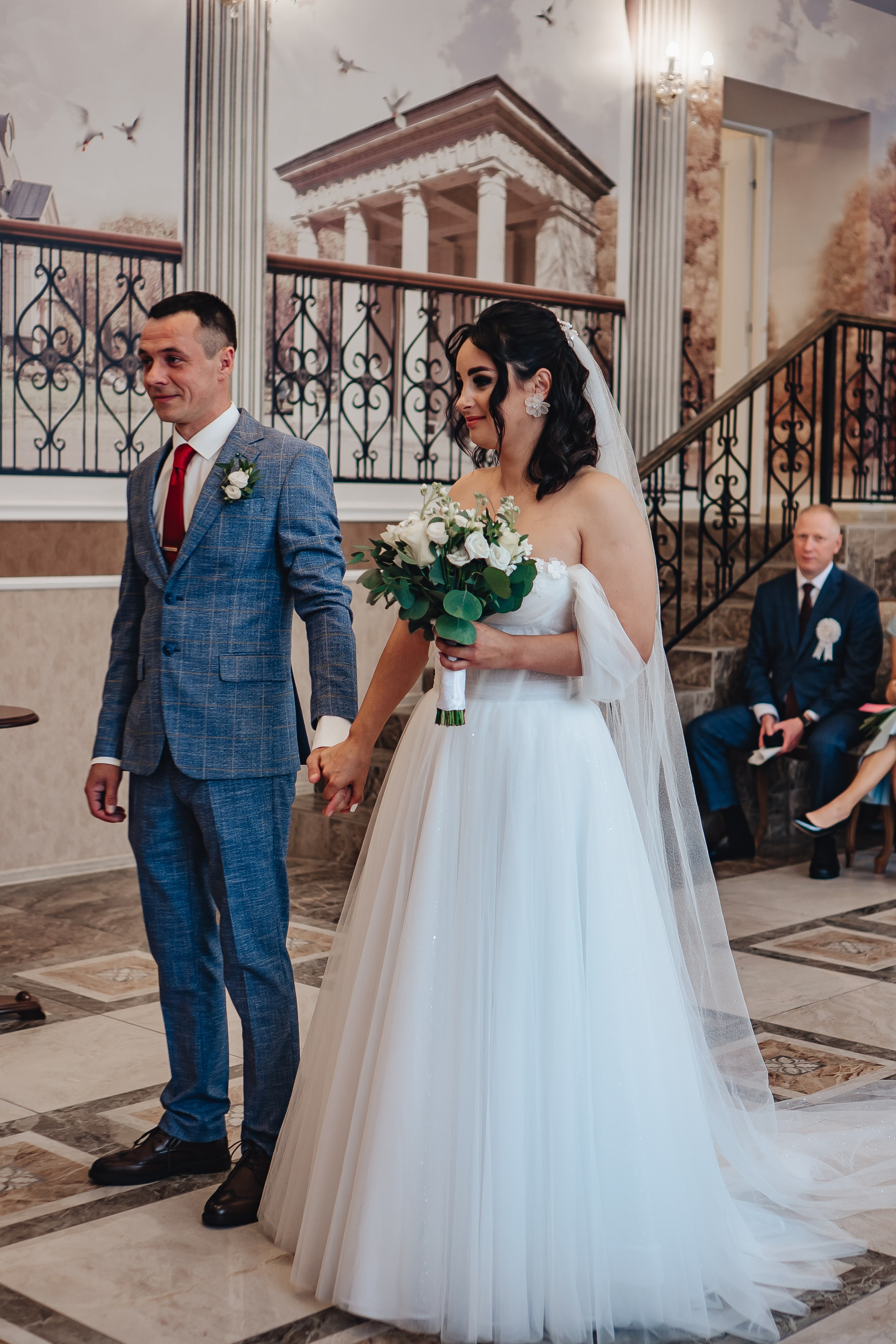 СВАДЕБНАЯ СЬЕМКА В ЗАГСЕ НА МОСКОВСКОМ ПРОСПЕКТЕ. Профессиональный фотограф, Санкт-Петербург — Виктория Богомолова