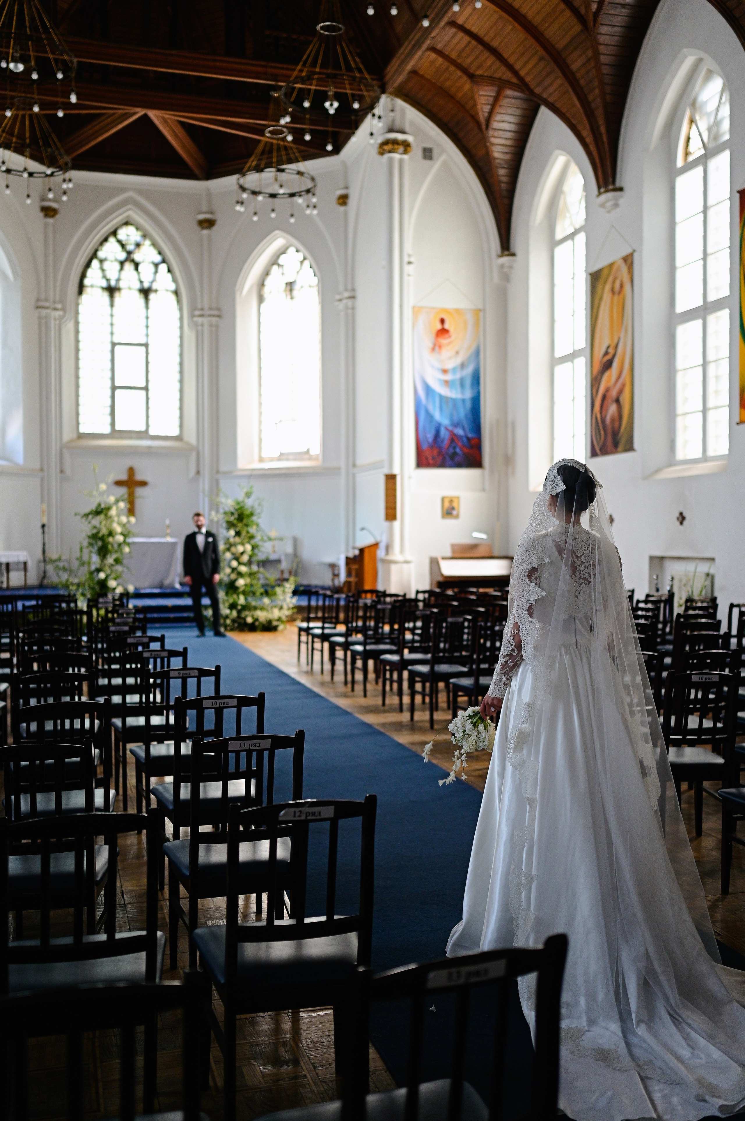 Англиканская церковь. Свадебный, репортажный фотограф Анна Матусевич в Москве