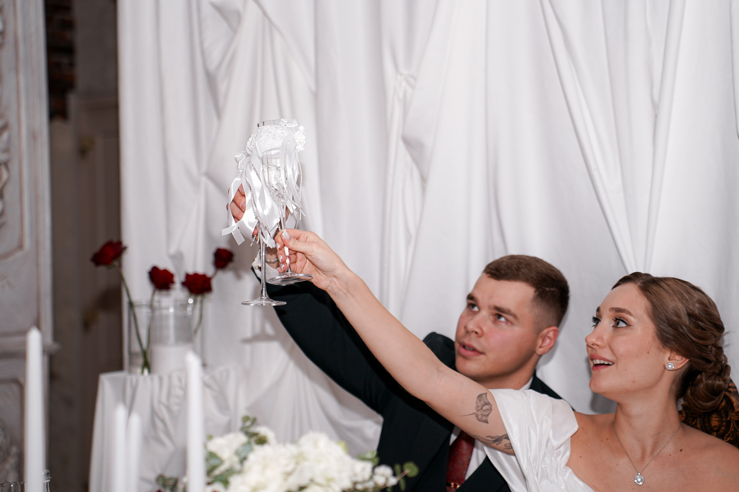 Банкет в Атаманской усадьбе. Свадебный фотограф в Ростове-на-Дону. Таинство Крещения и Венчания, семейные фотосессии. Алёна Чёботова