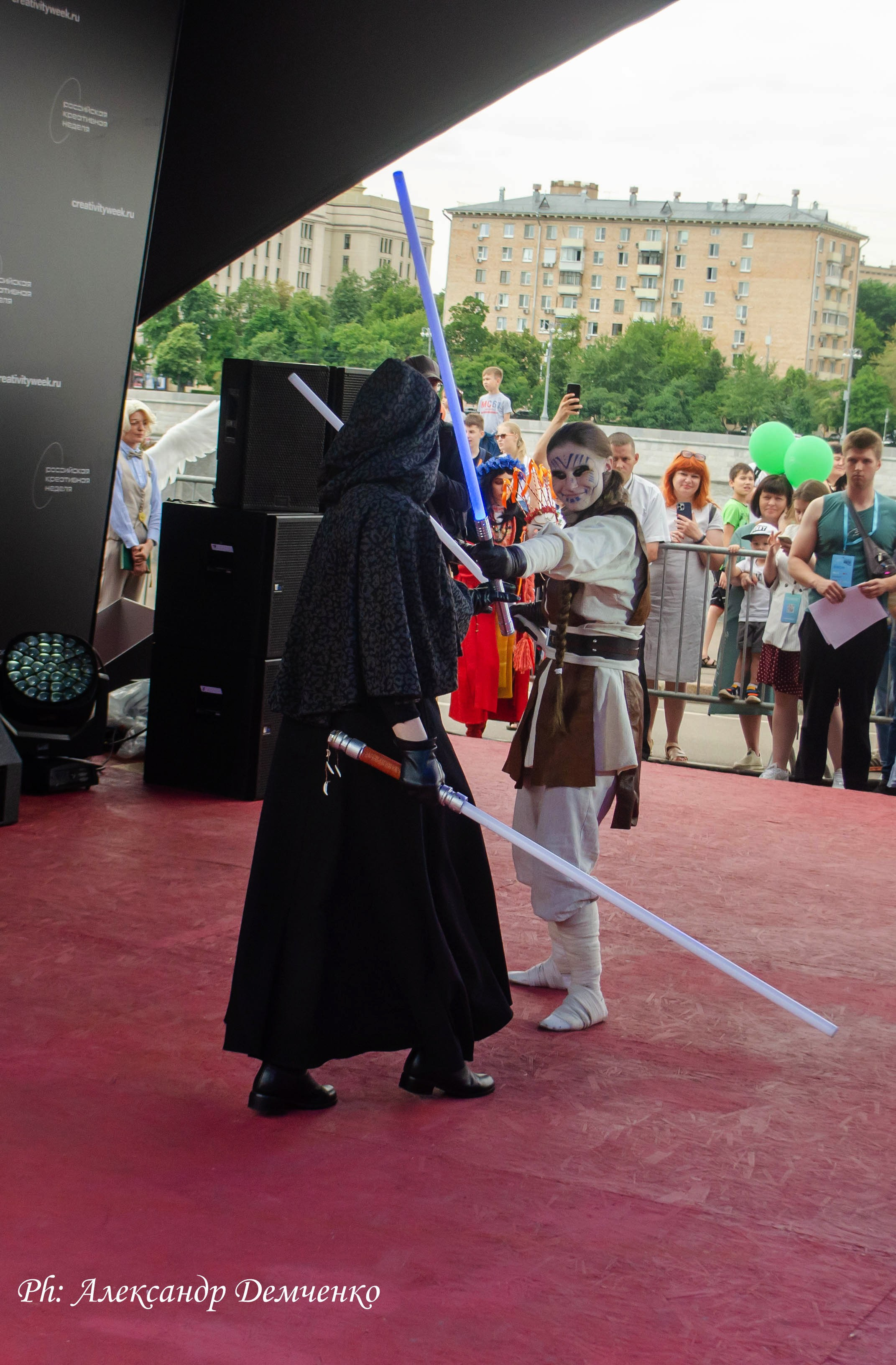 Фотосессия в Парке Горького на Лидеры молодого контента